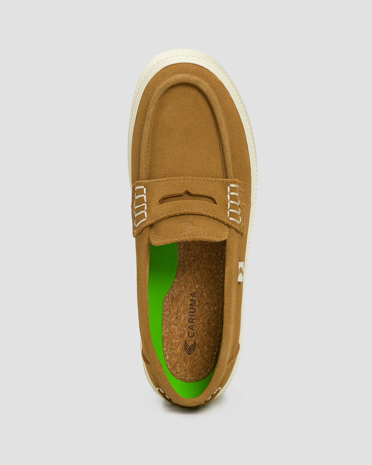 Pantofi laofers din piele de căprioară Cariuma Caju Loafer Camel Suede Unisex