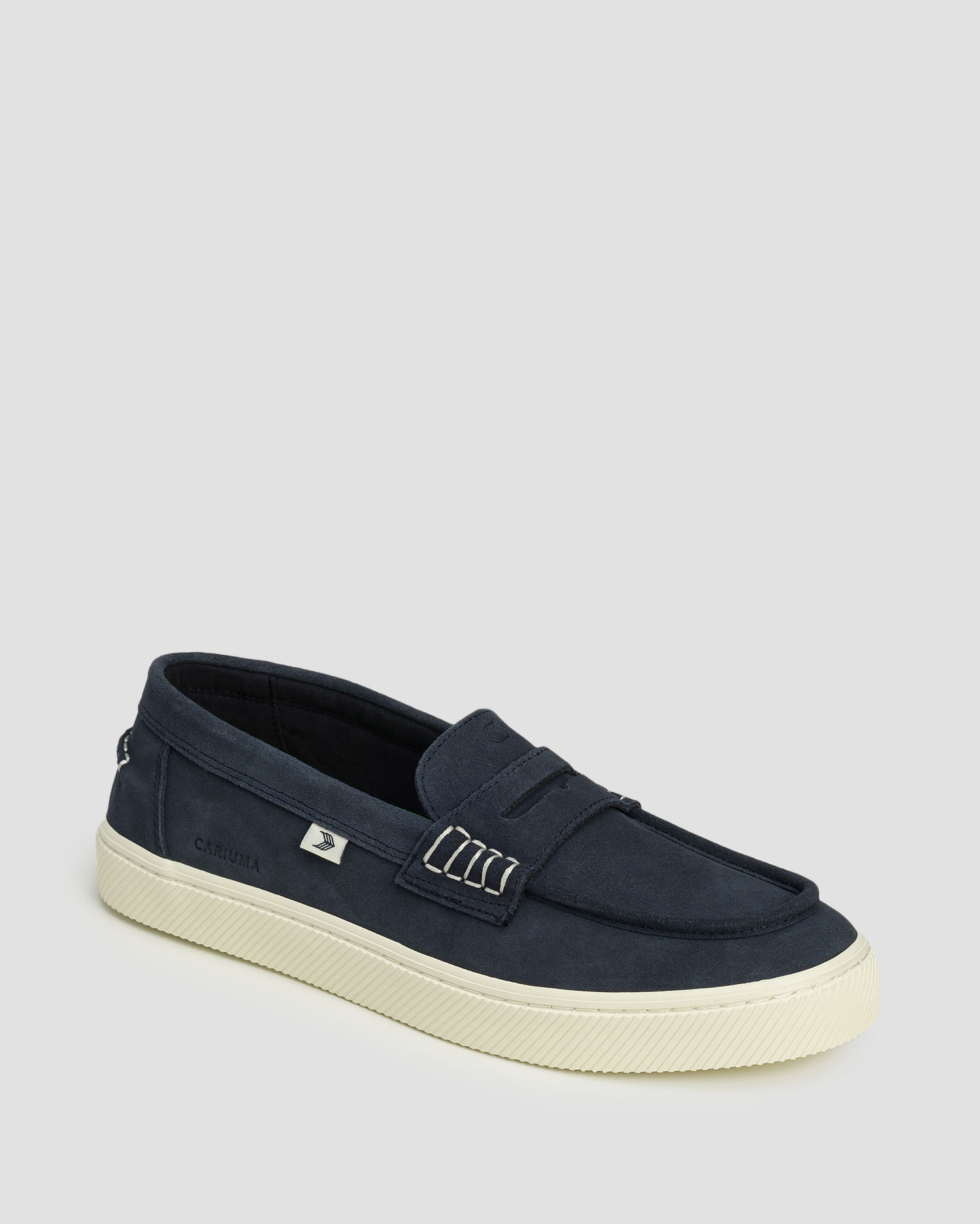 Mocassins en daim Cariuma Caju Loafer Navy Suede