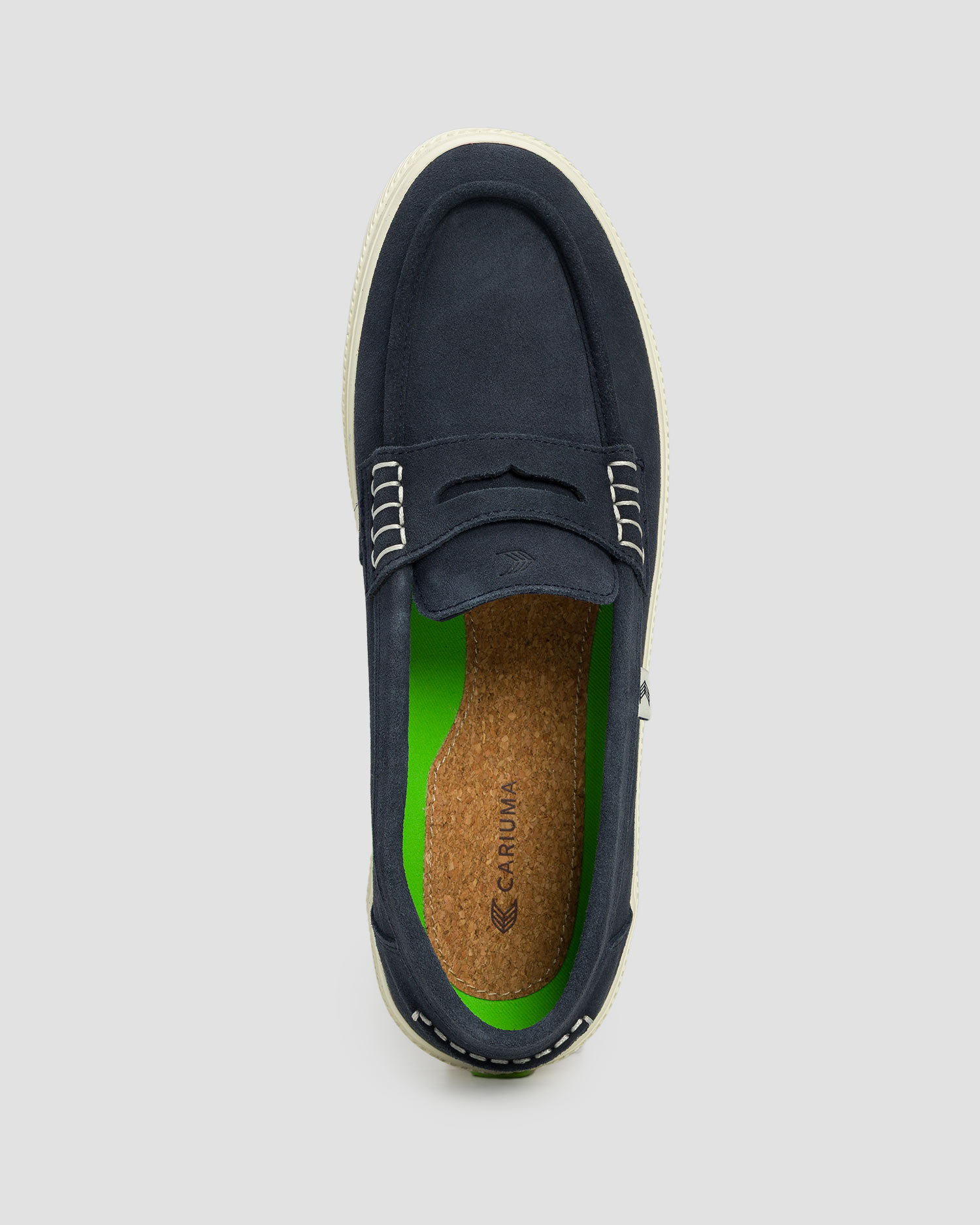 Mocasini din piele de căprioară Cariuma Caju Loafer Navy Suede