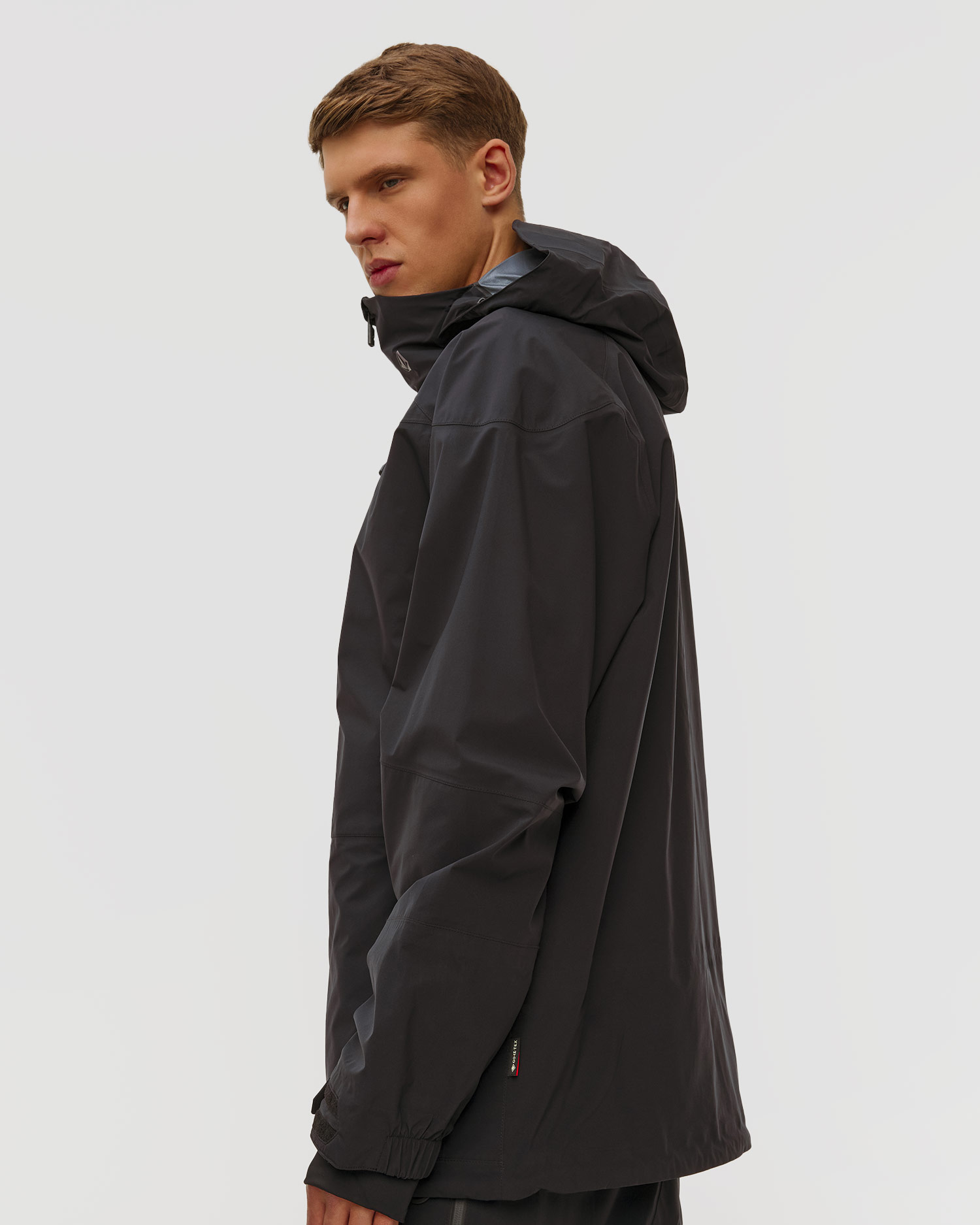 Geacă de snowboarding pentru bărbați Volcom Guch Stretch Gore-Tex Jacket neagră