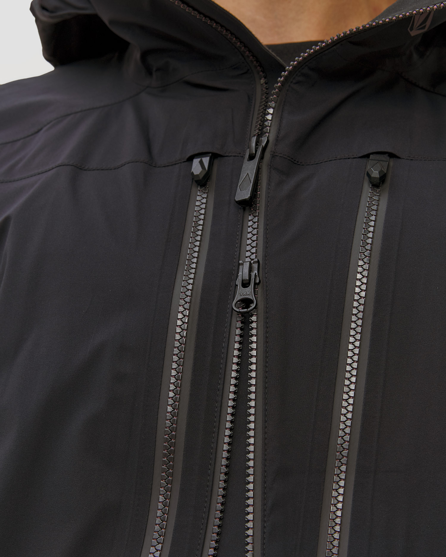 Geacă de snowboarding pentru bărbați Volcom Guch Stretch Gore-Tex Jacket neagră