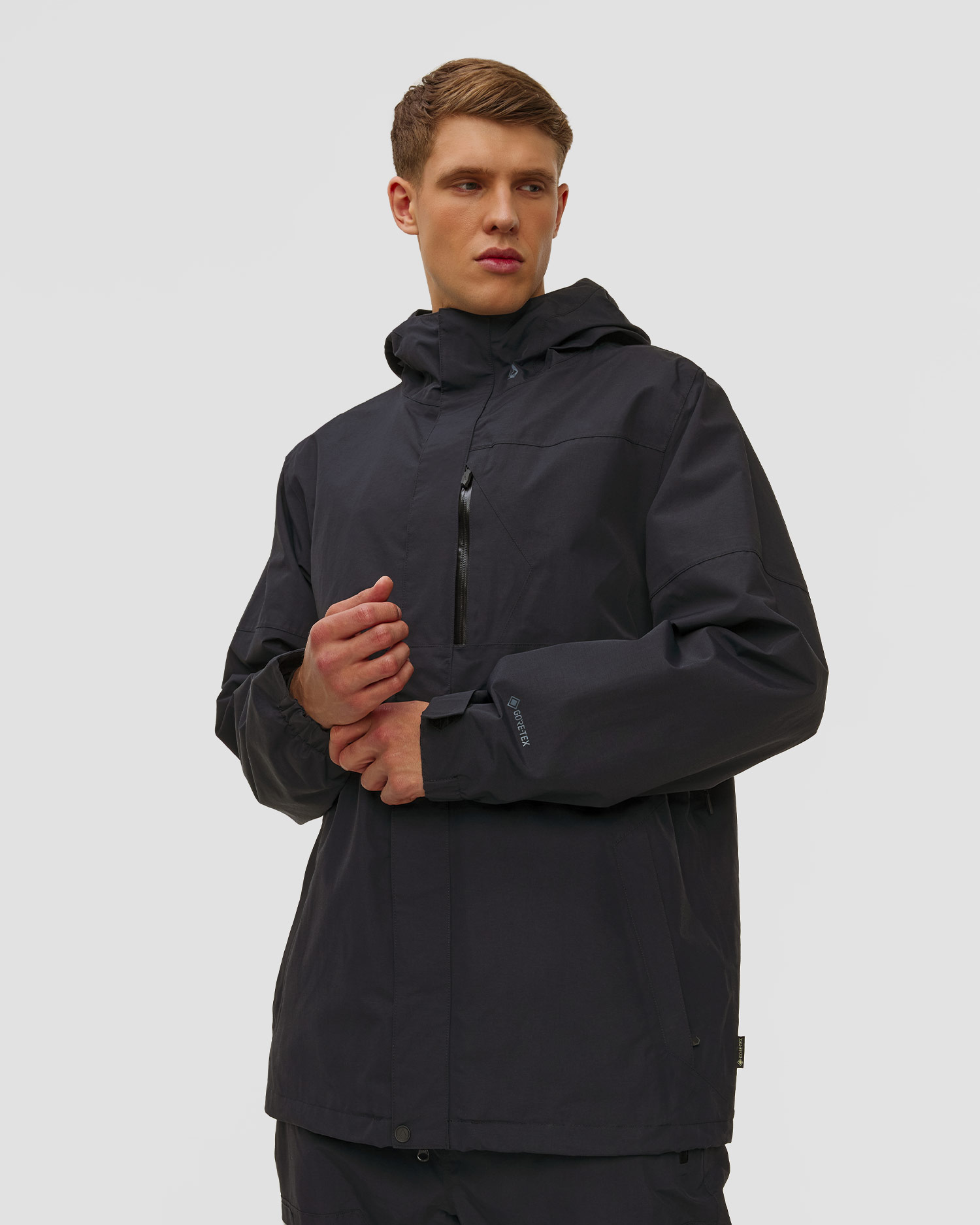 Giacca da snowboard da uomo Volcom L Gore-Tex Jacket nera, Colore/Disegno: Czarny