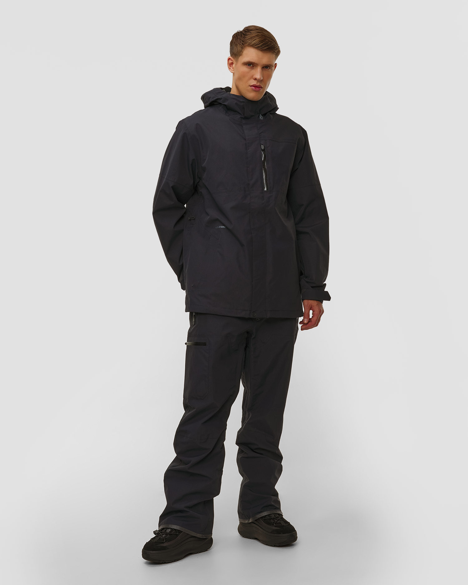 Geacă de snowboarding pentru bărbați Volcom L L Gore-Tex Jacket neagră