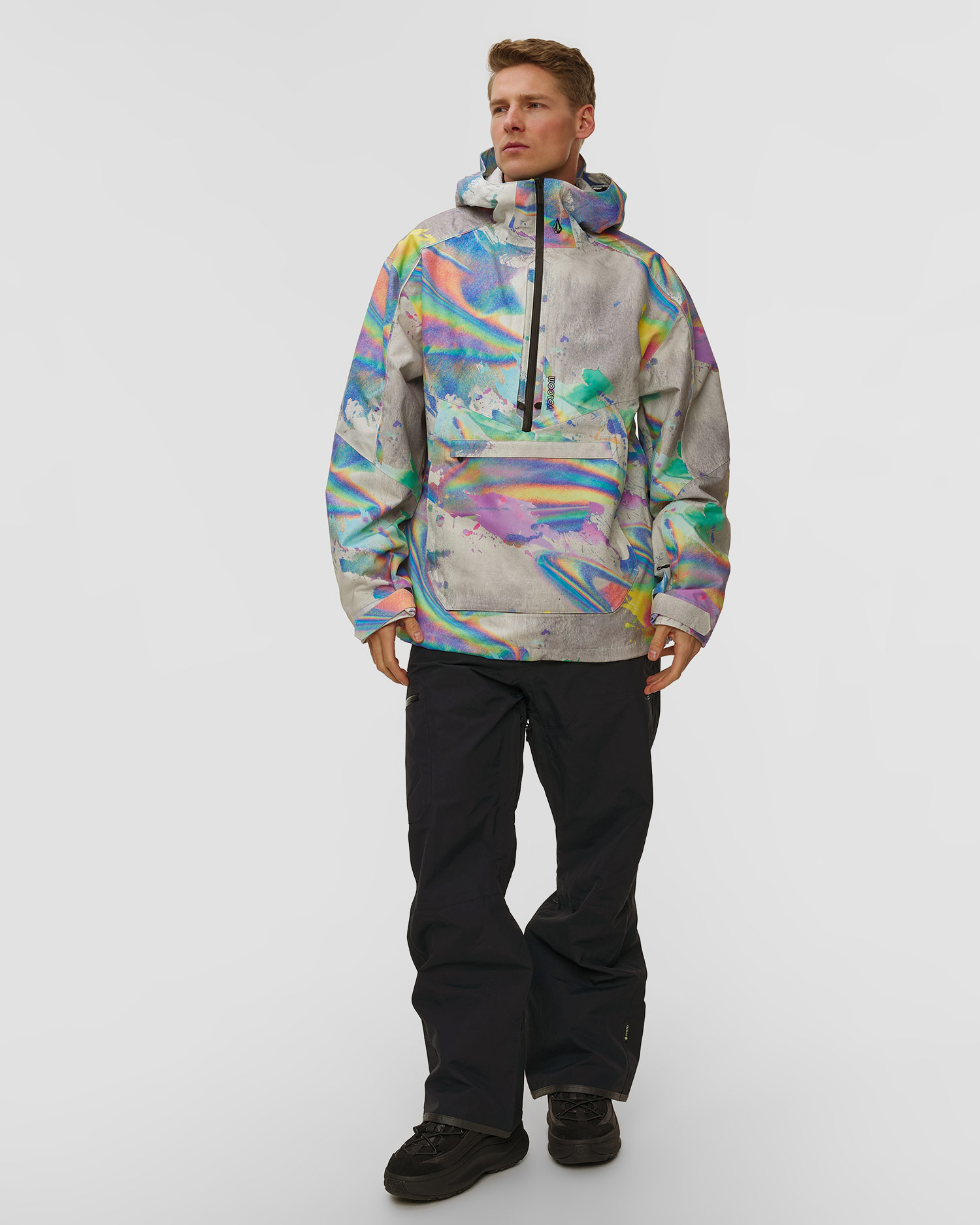 Snowboardová vetrovka unisex Volcom Brighton Pullover