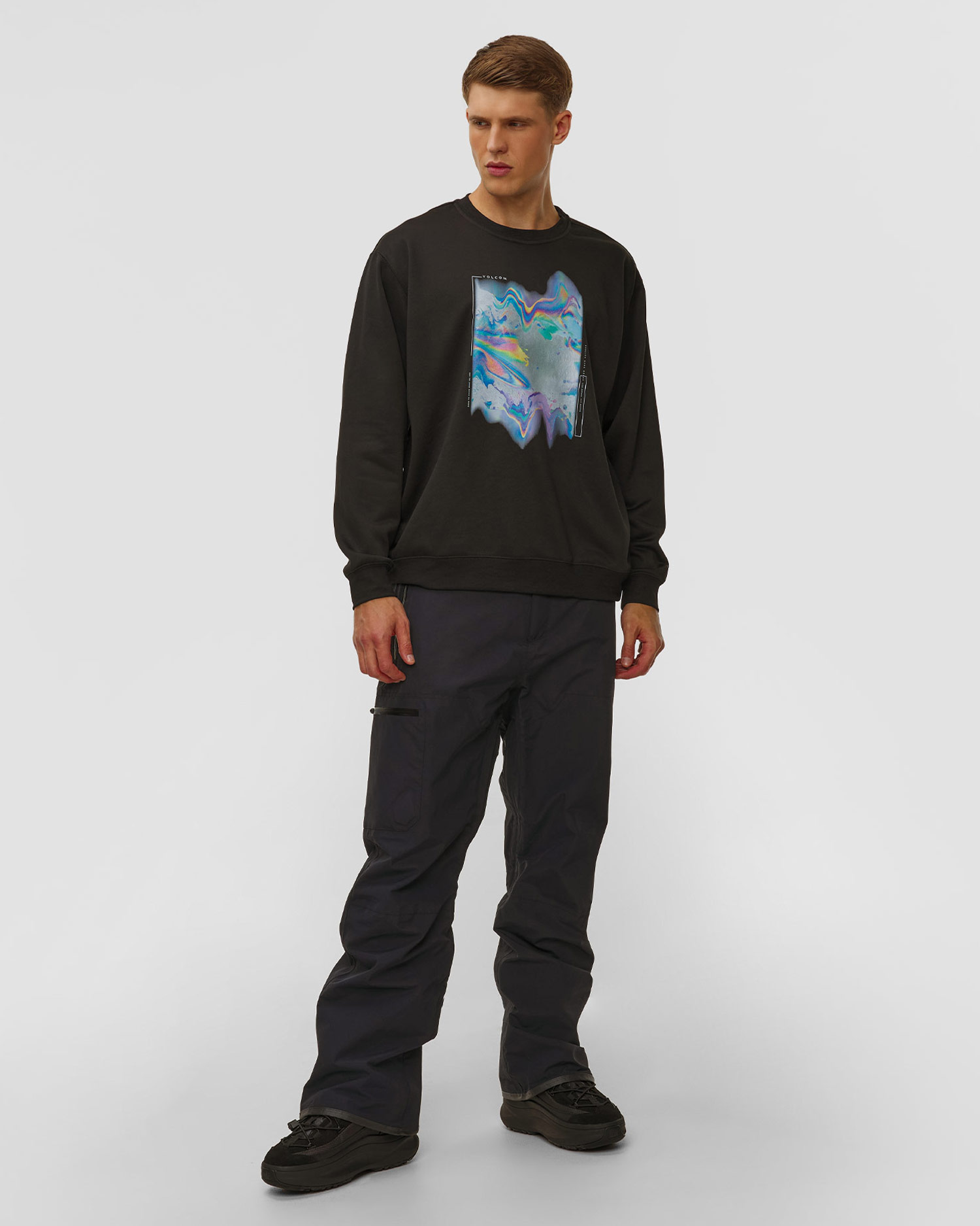 Pantaloni de snowboarding pentru bărbați Volcom L Gore-Tex Pant negri