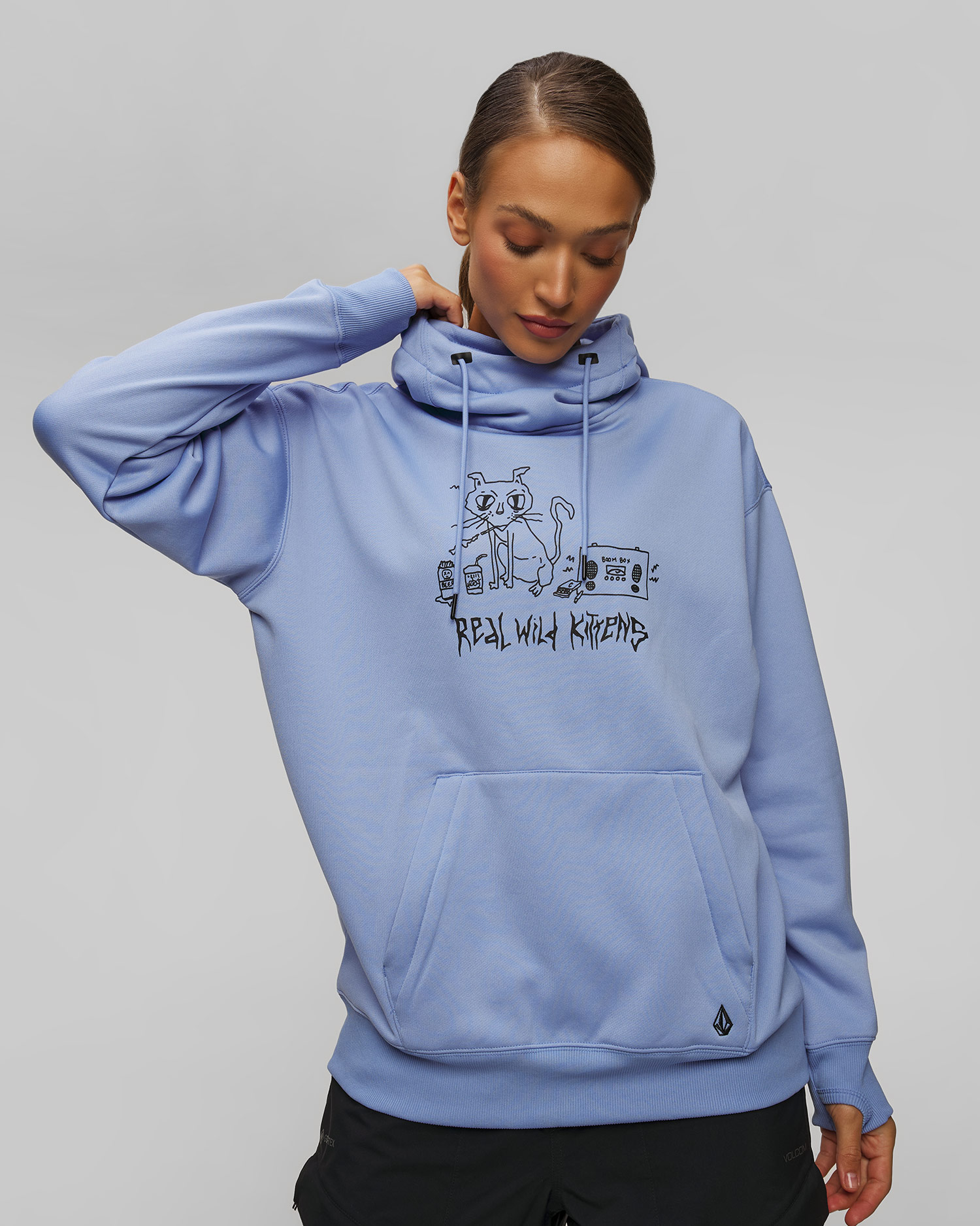 Sweat-shirt de ski pour femmes Volcom Riding Hydro P/O