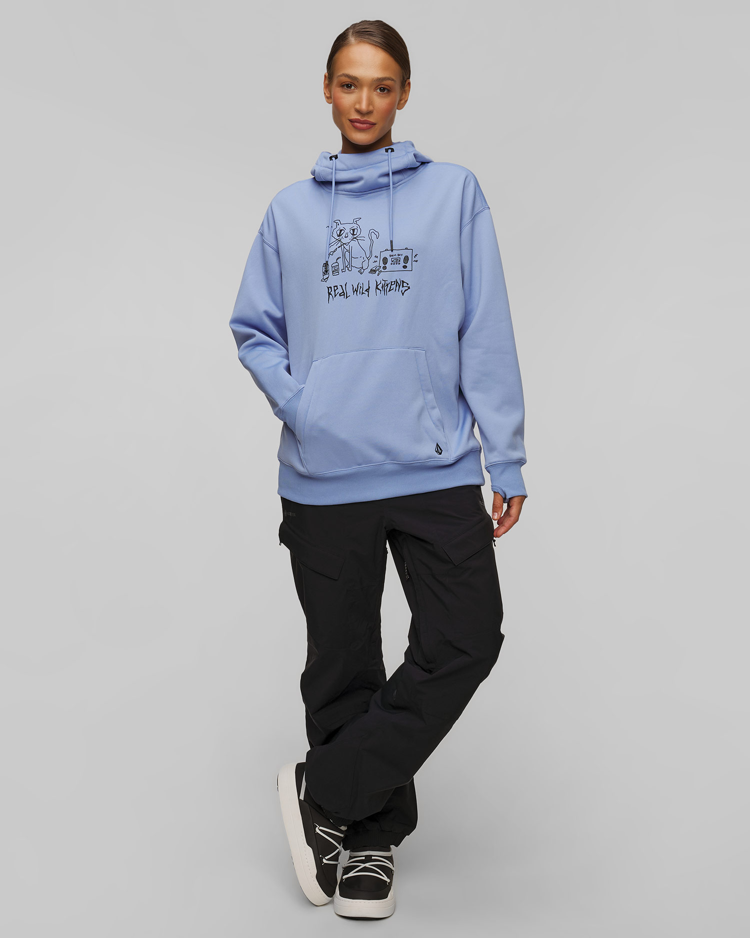 Sweat-shirt de ski pour femmes Volcom Riding Hydro P/O