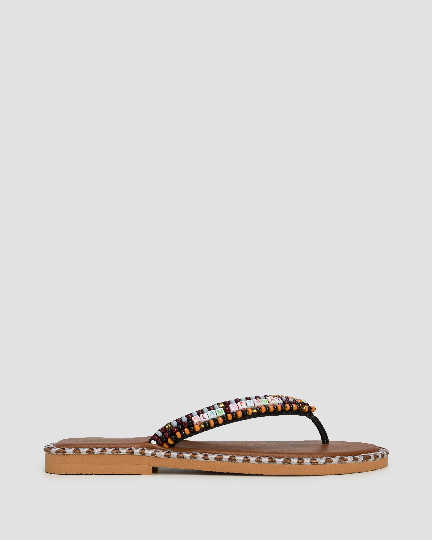 Tongs avec perles pour femmes De Siena Resort Beads