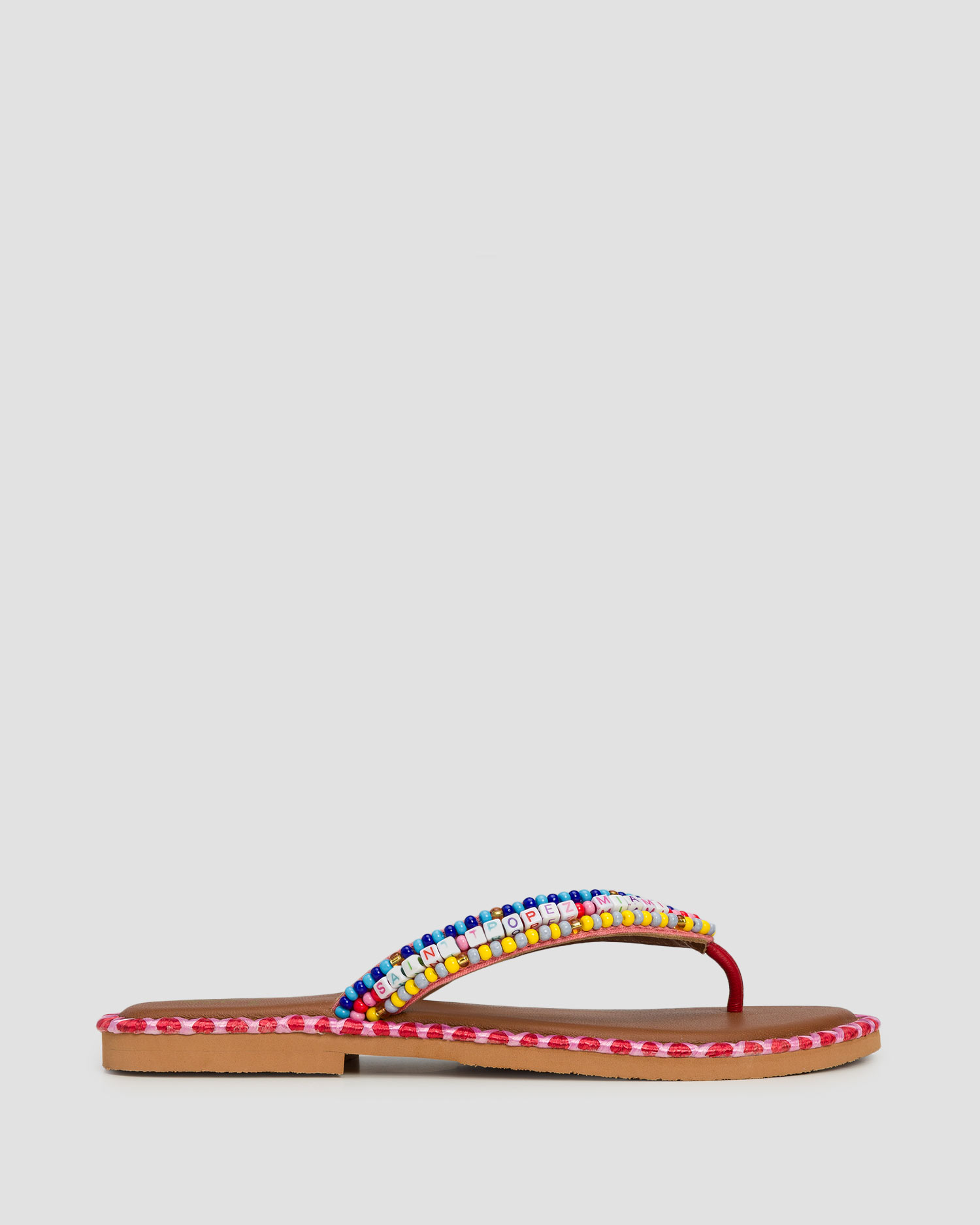 Tongs avec perles pour femmes De Siena Resort Beads