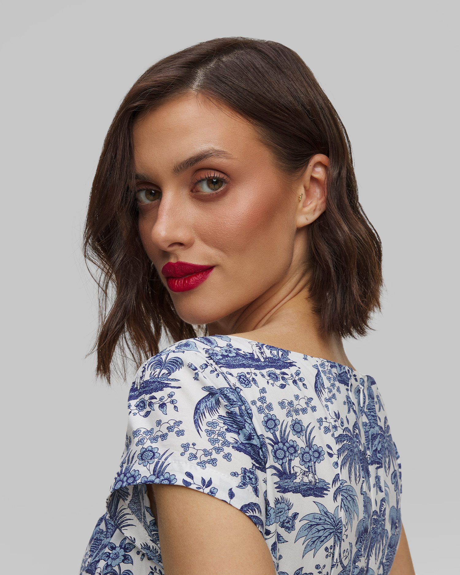 Robe d'été maxi Staud Short Sleeve Wells