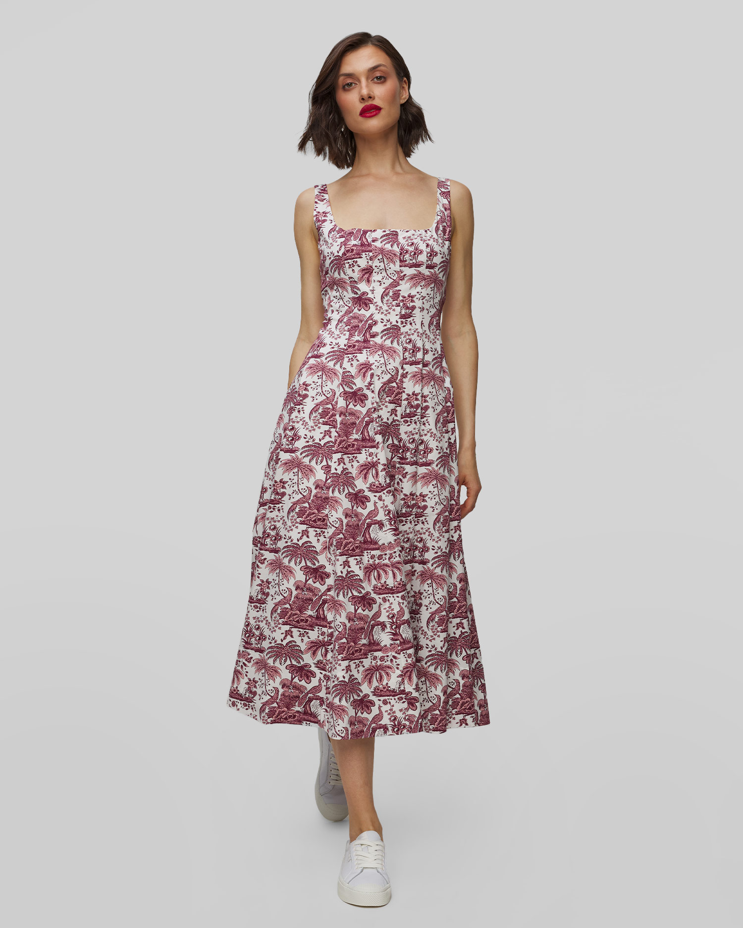 Robe d'été midi Staud Wells