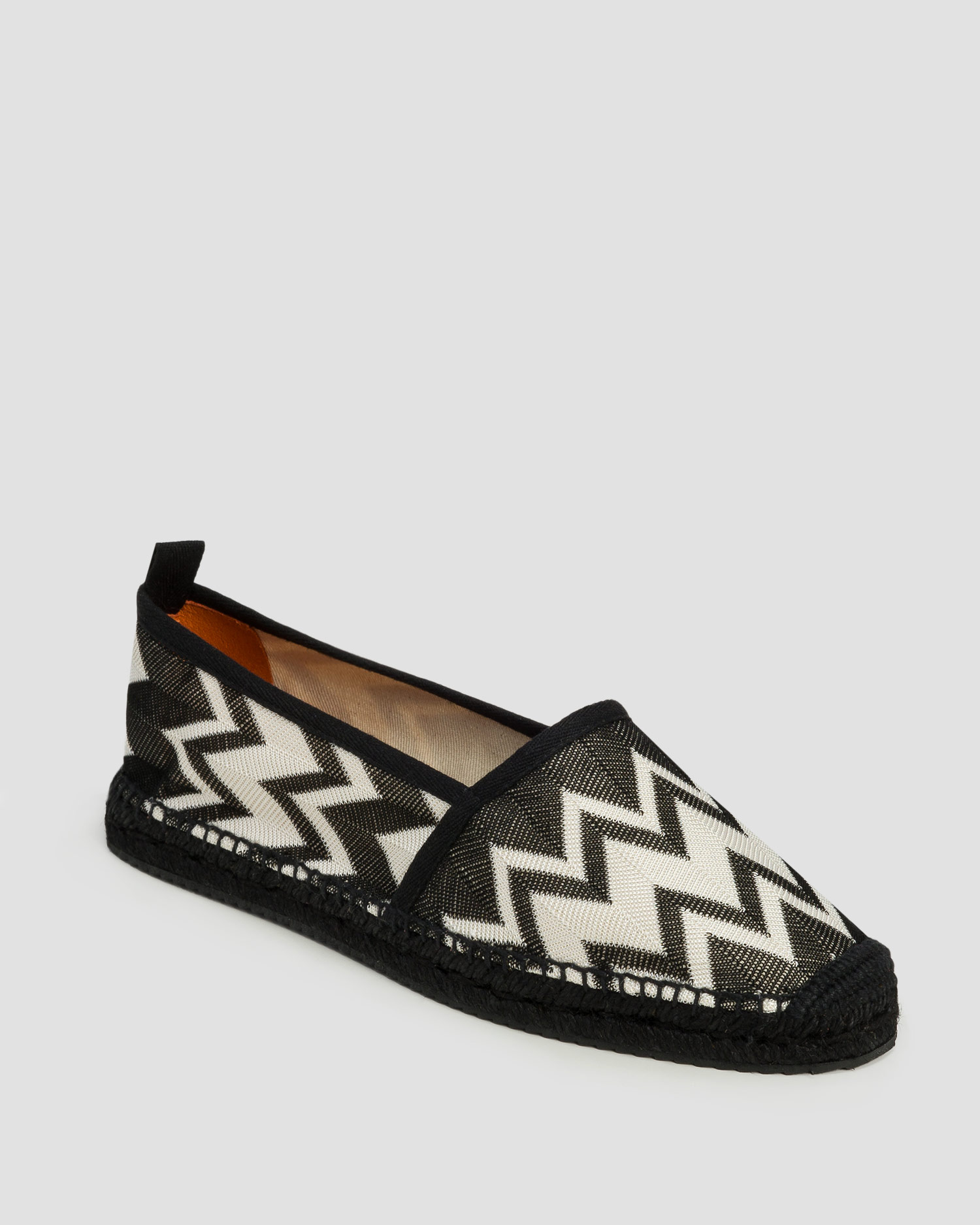 Espadrillas da donna Missoni Elle, Colore/Disegno: Biały,Czarny