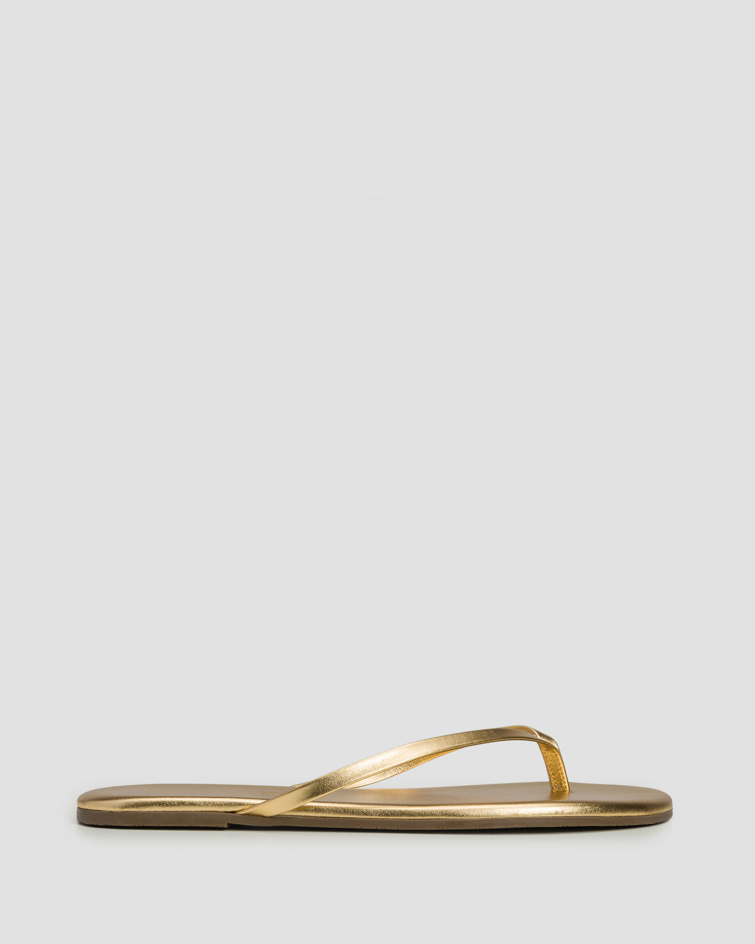 Tongs en cuir pour femmes Tkees Lily Metallics