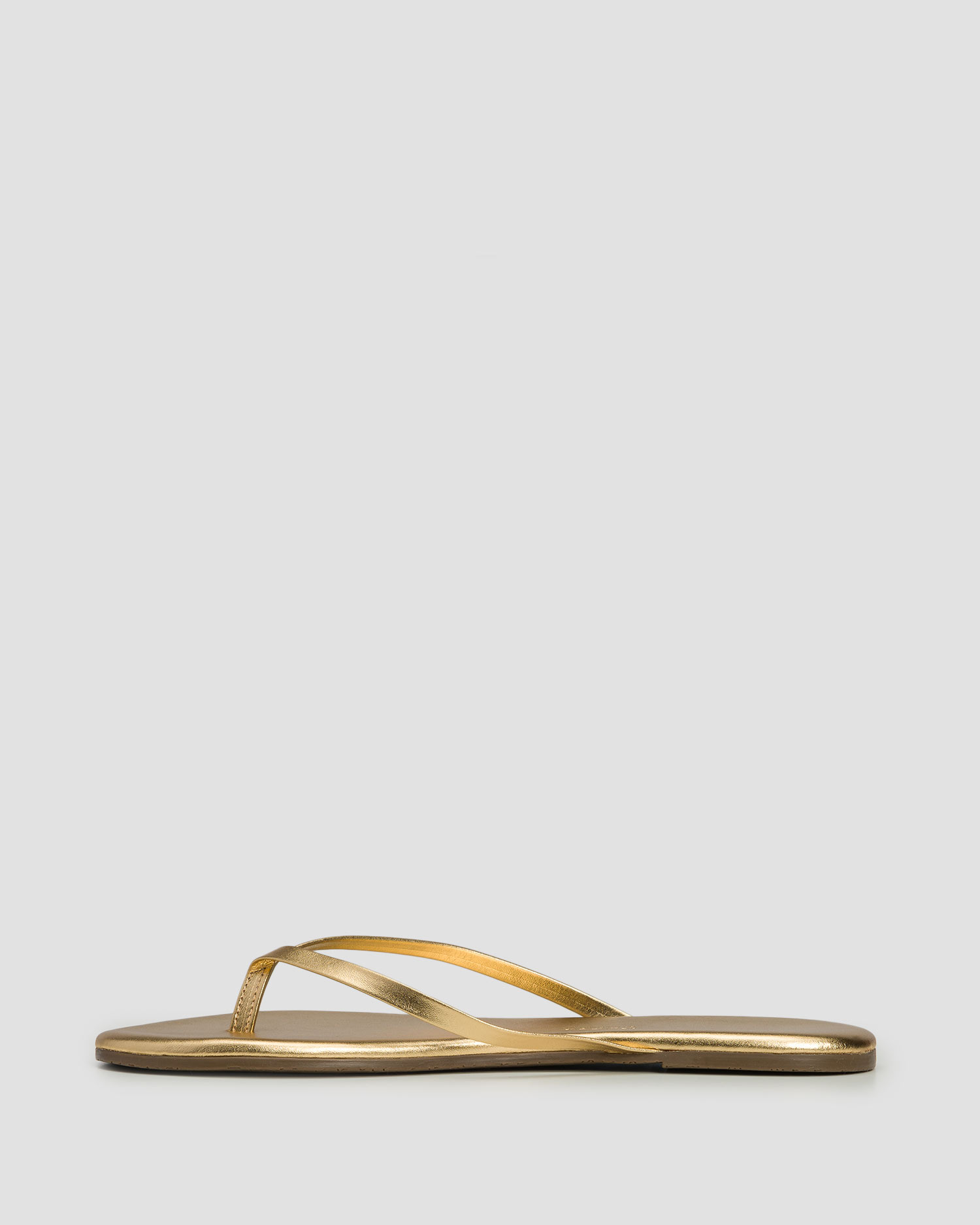Tongs en cuir pour femmes Tkees Lily Metallics