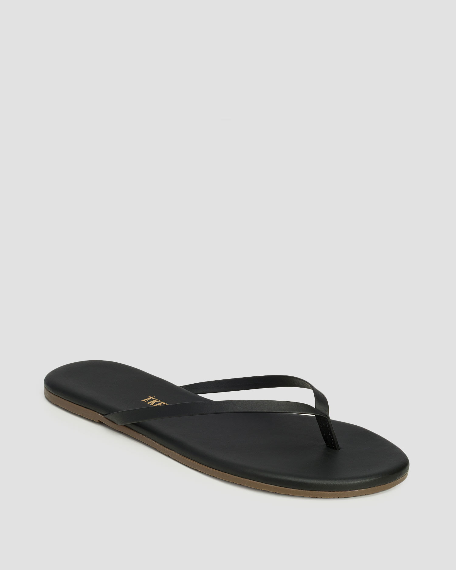 Women's leather flip-flops Tkees Lily Liners