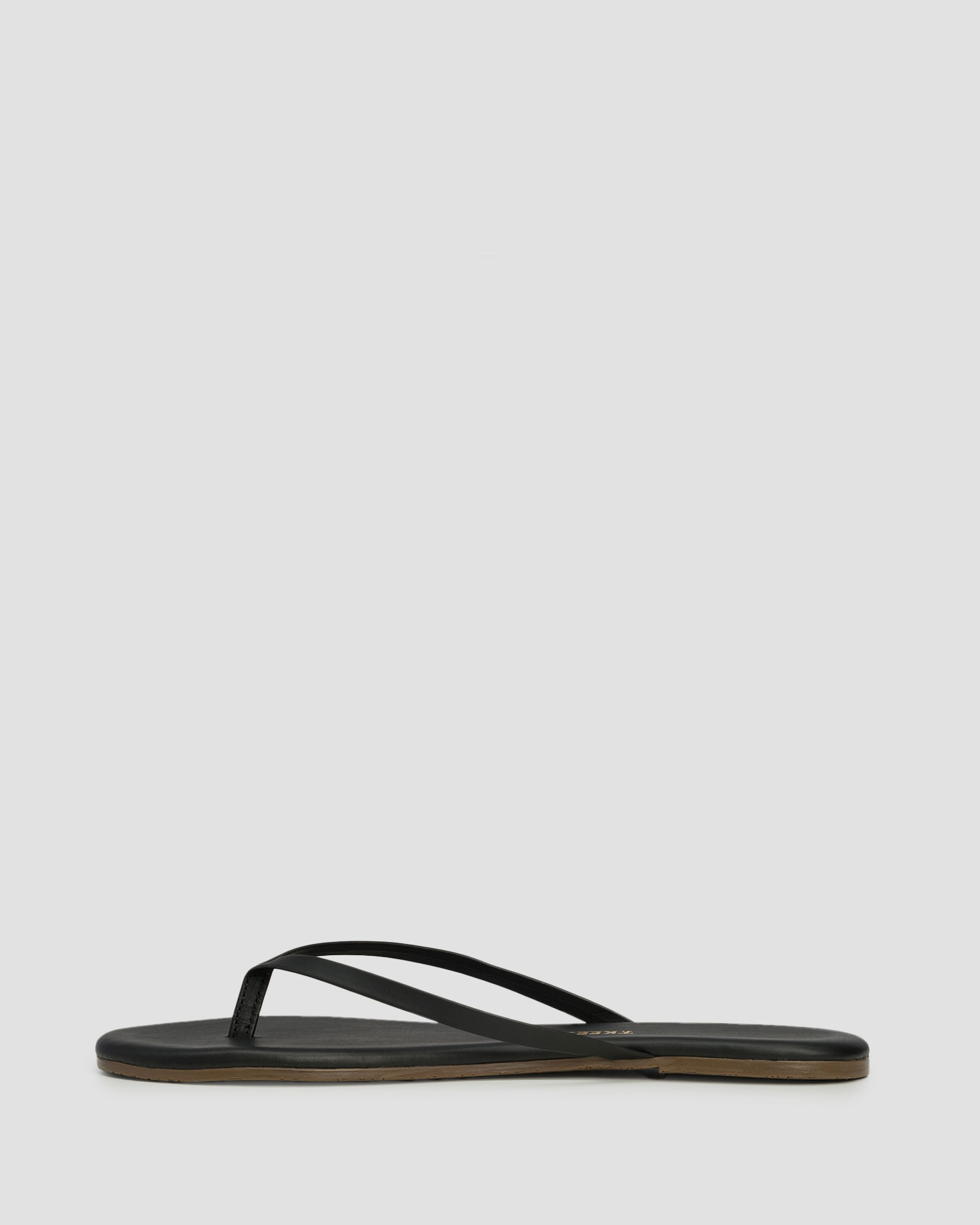 Women's leather flip-flops Tkees Lily Liners