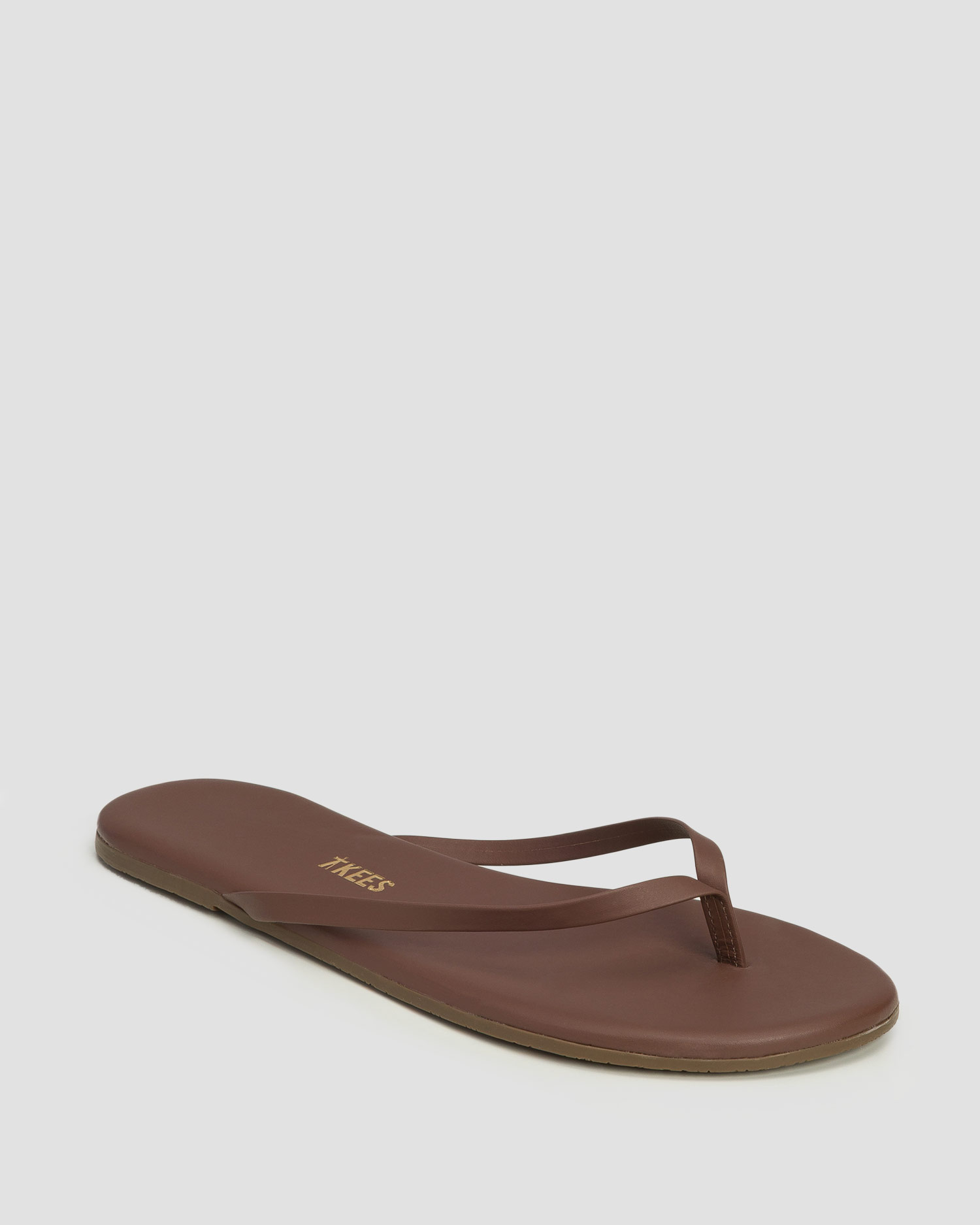 Tongs en cuir pour femmes Tkees Lily Foundations Matte