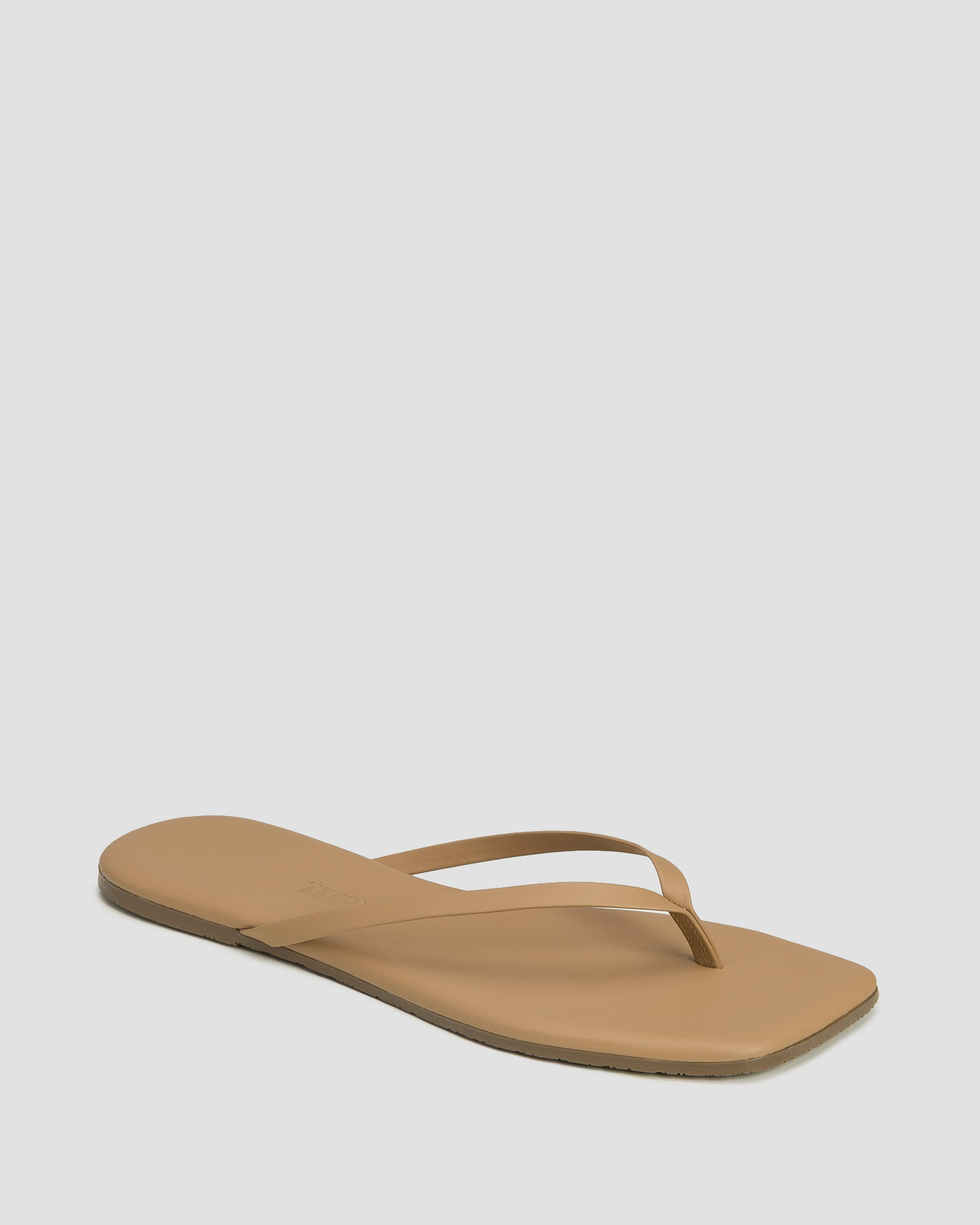 Tongs en cuir pour femmes Tkees Square Toe Lily