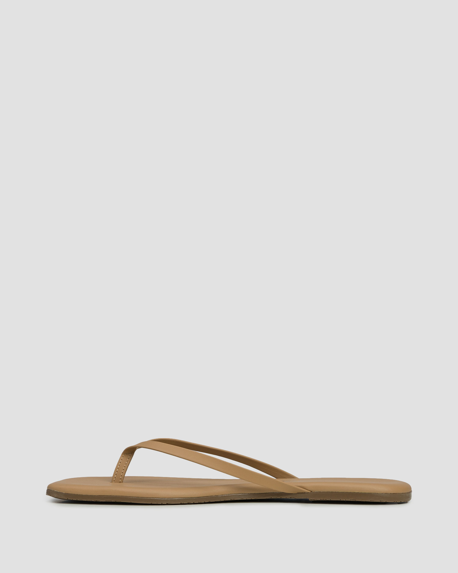 Tongs en cuir pour femmes Tkees Square Toe Lily