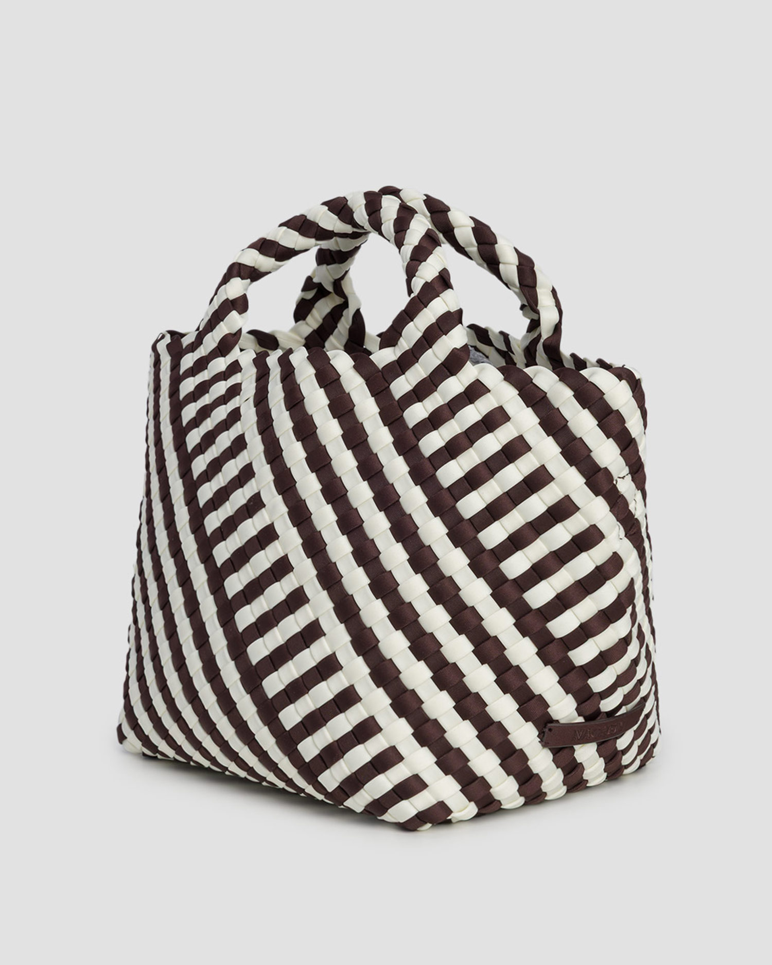 Borsa intrecciata a mano da donna Naghedi St Barths Small Tote