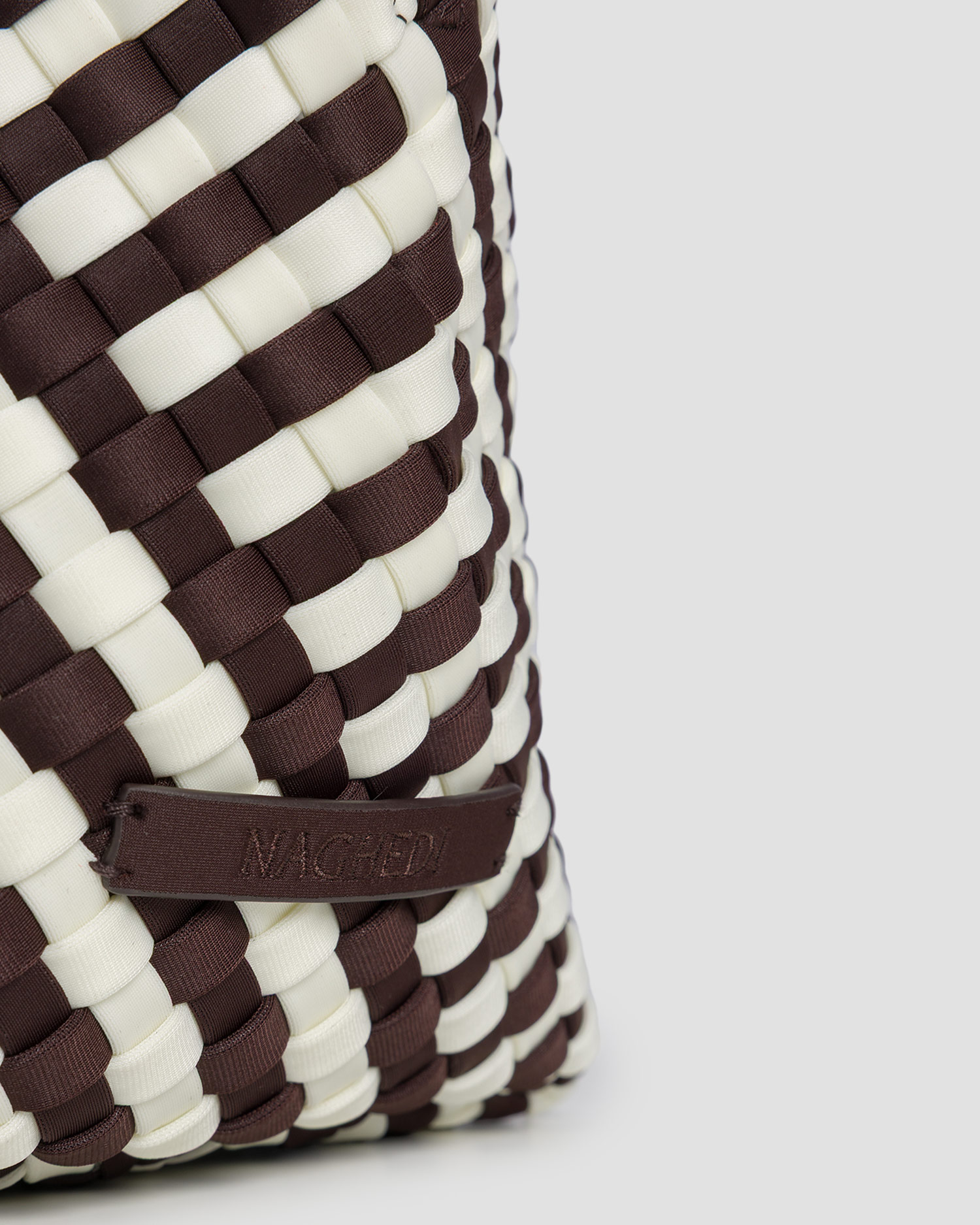 Borsa intrecciata a mano da donna Naghedi St Barths Small Tote