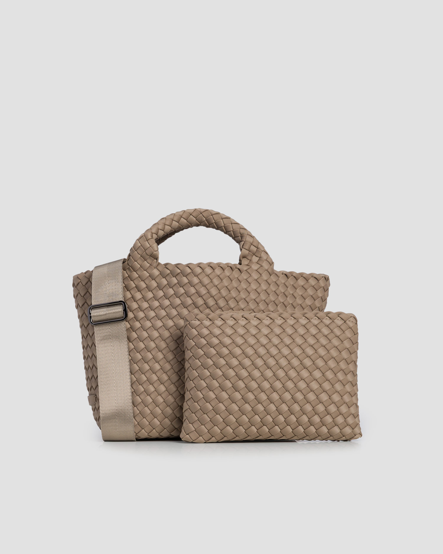 Ručne pletená dámska kabelka Naghedi St Barths Small Tote