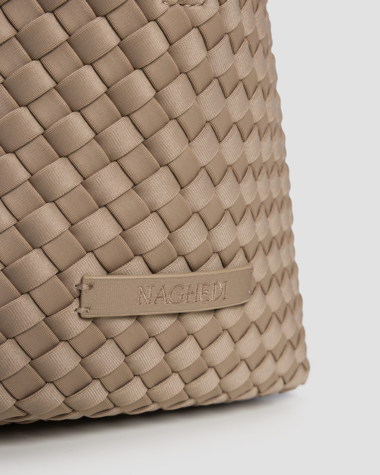 Ručne pletená dámska kabelka Naghedi St Barths Small Tote