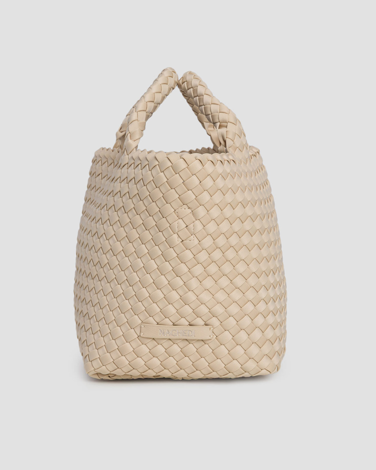 Ručne pletená dámska kabelka Naghedi St Barths Small Tote