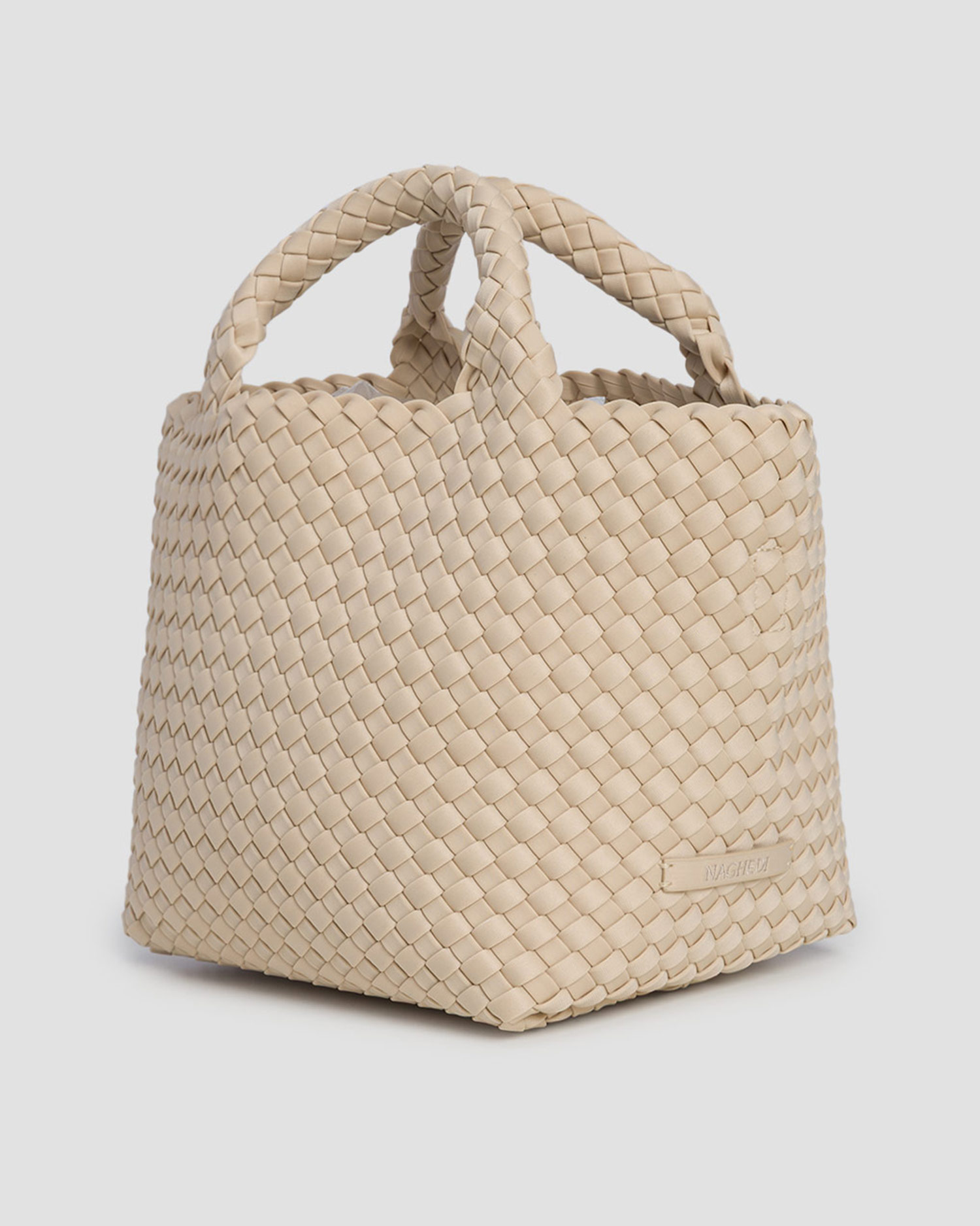 Ručne pletená dámska kabelka Naghedi St Barths Small Tote