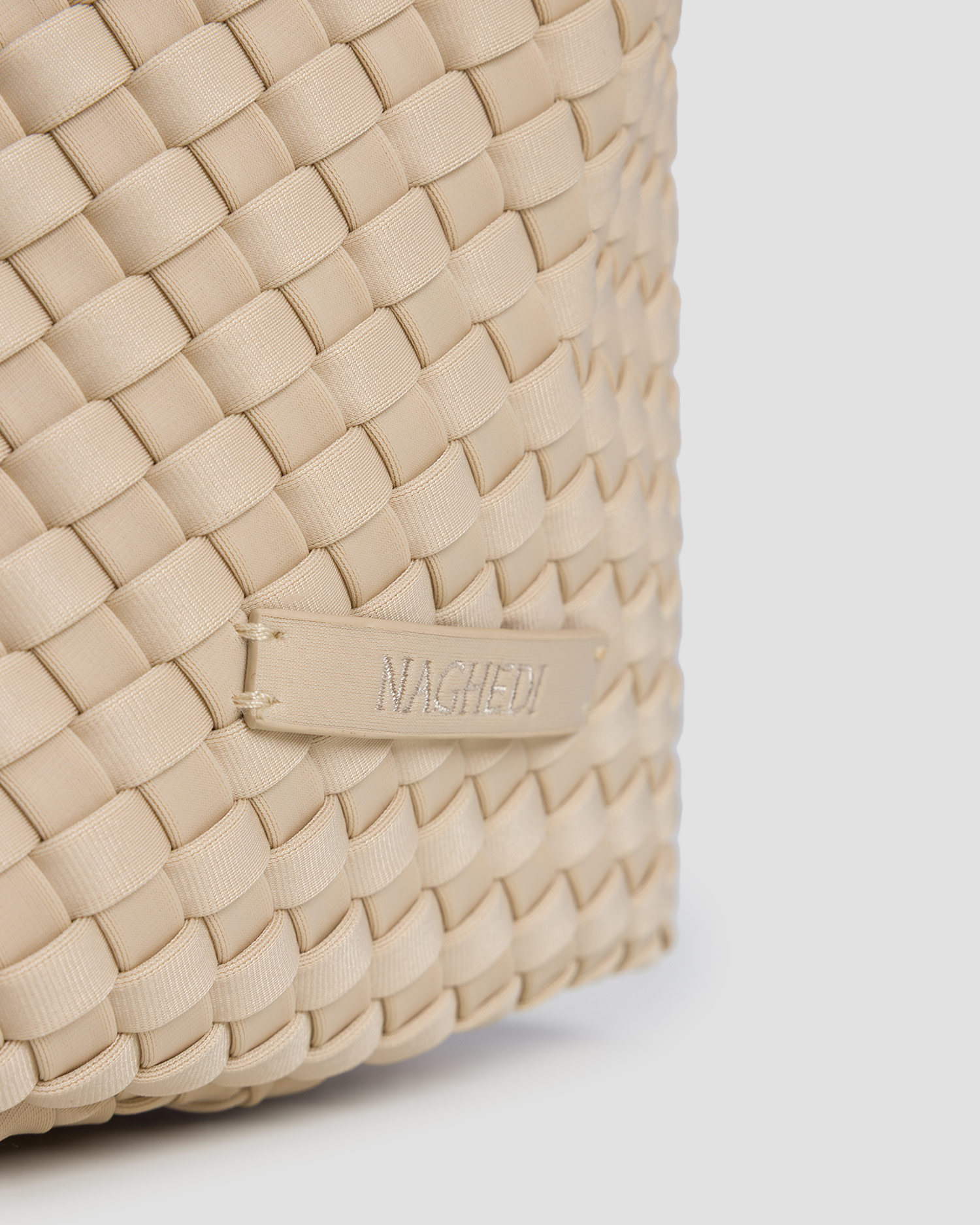 Ručne pletená dámska kabelka Naghedi St Barths Small Tote