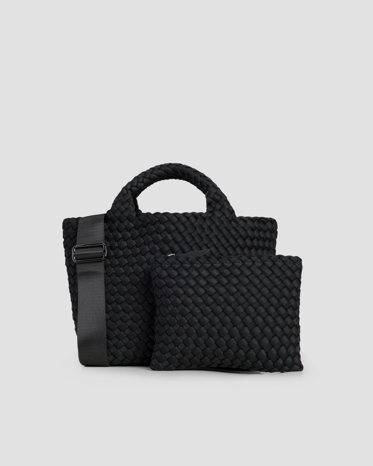 Geantă împletită manual pentru femei Naghedi St Barths Small Tote