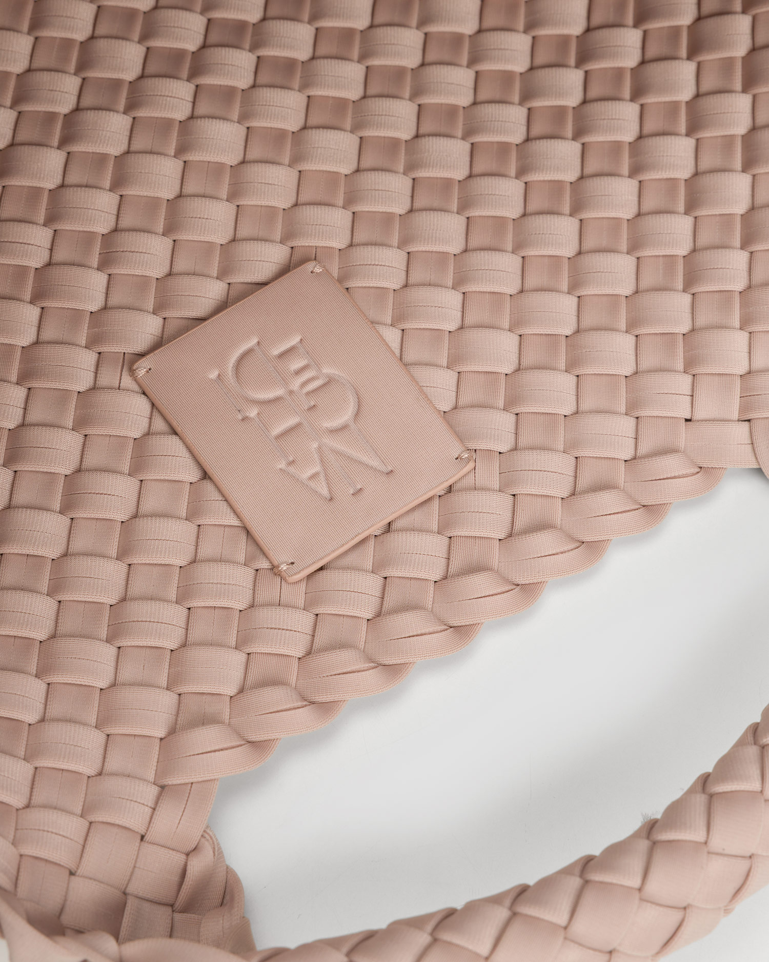 Borsa intrecciata a mano da donna Naghedi St Barths Small Tote