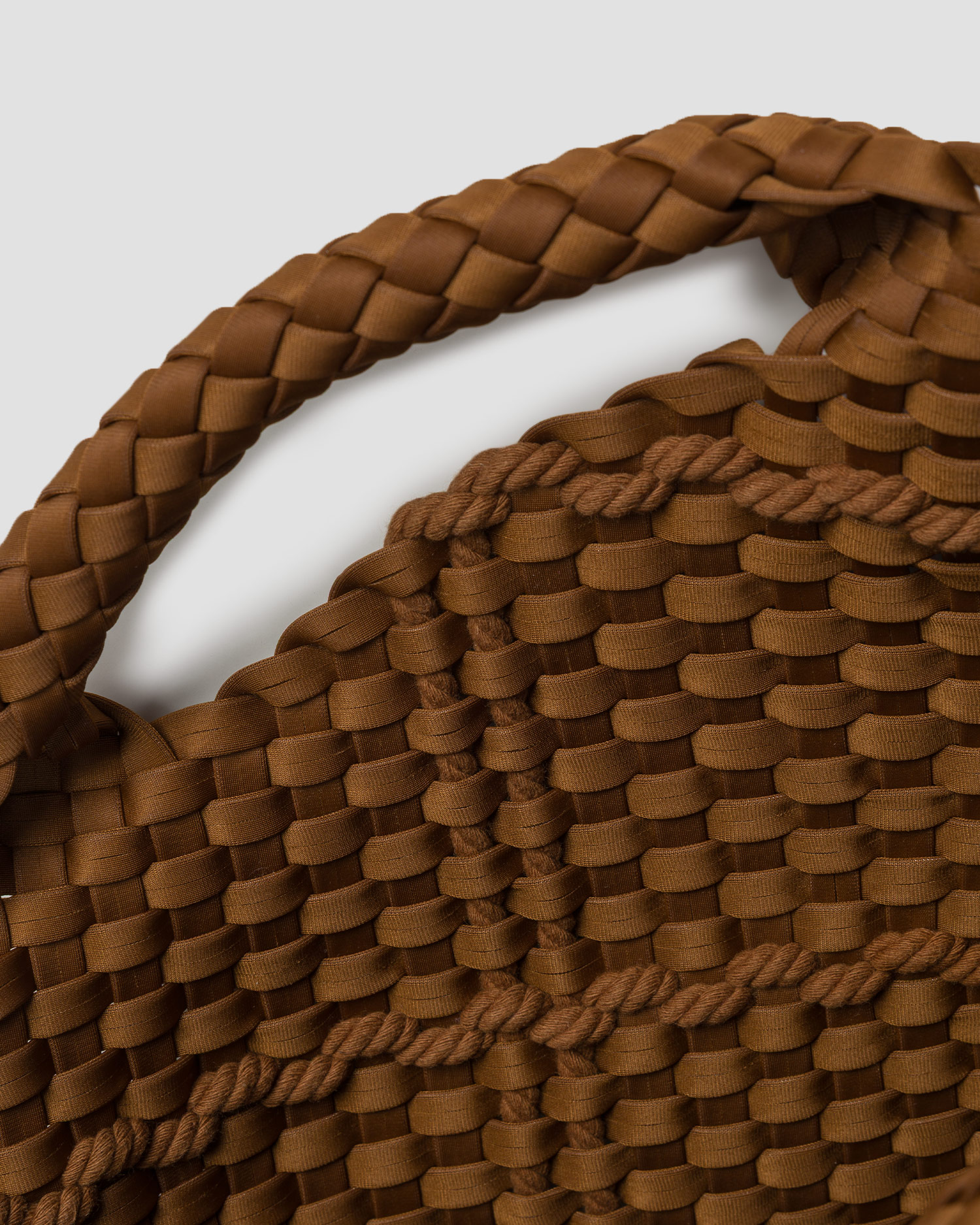 Borsa intrecciata a mano da donna Naghedi St Barths Small Tote