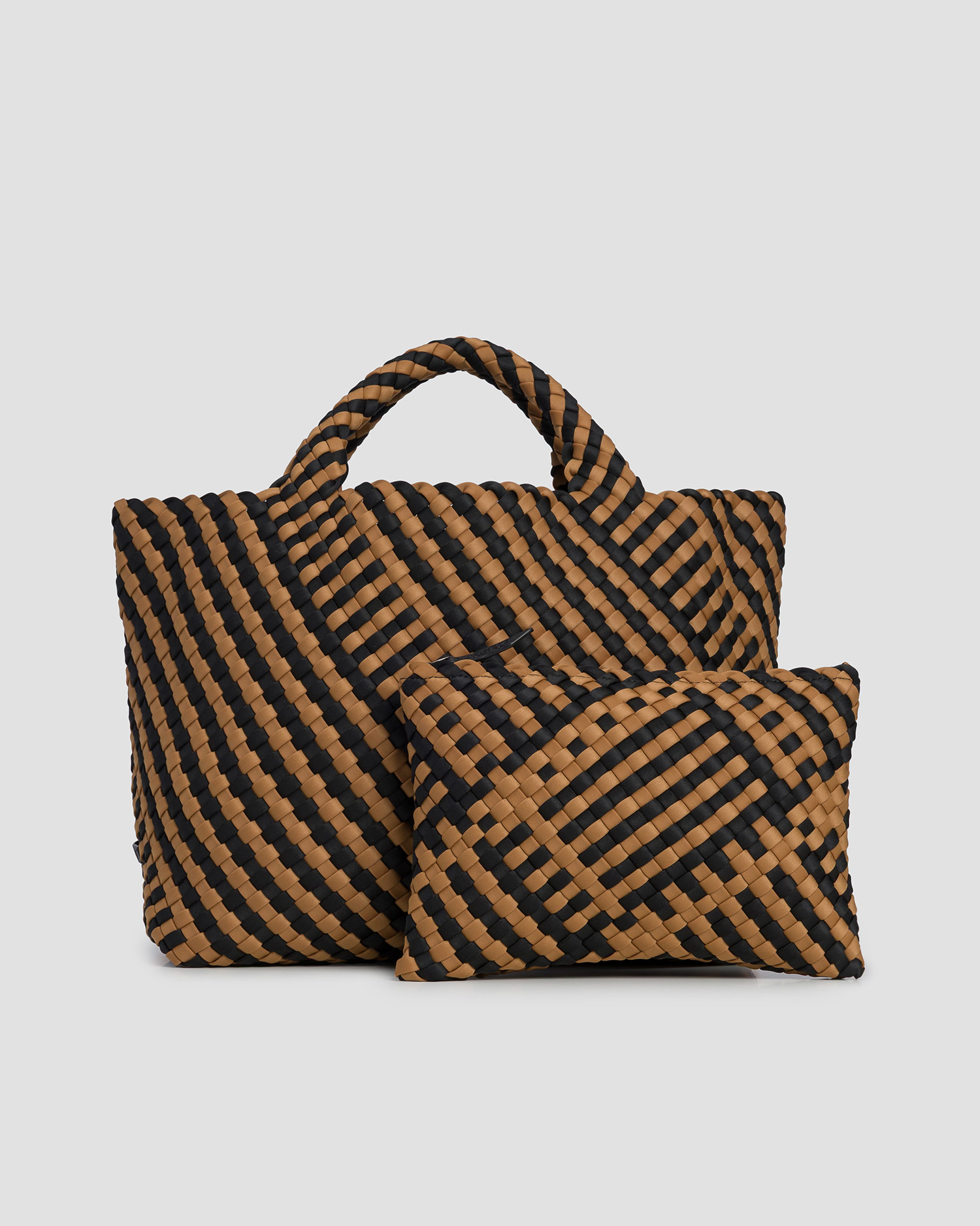 Geantă împletită manual pentru femei Naghedi St Barths Medium Tote
