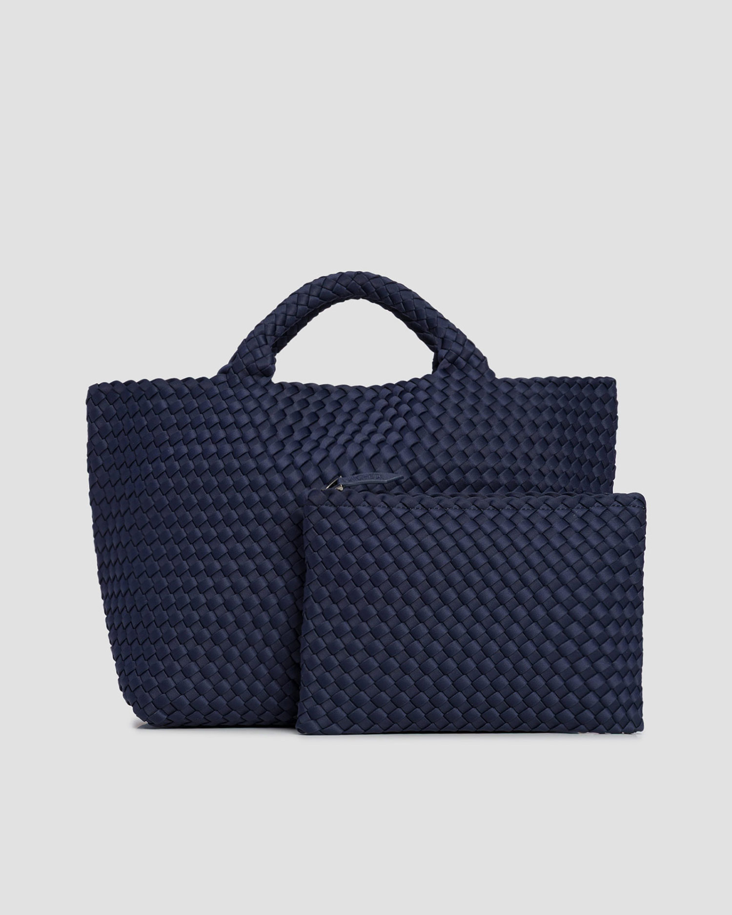 Geantă împletită manual pentru femei Naghedi St Barths Medium Tote