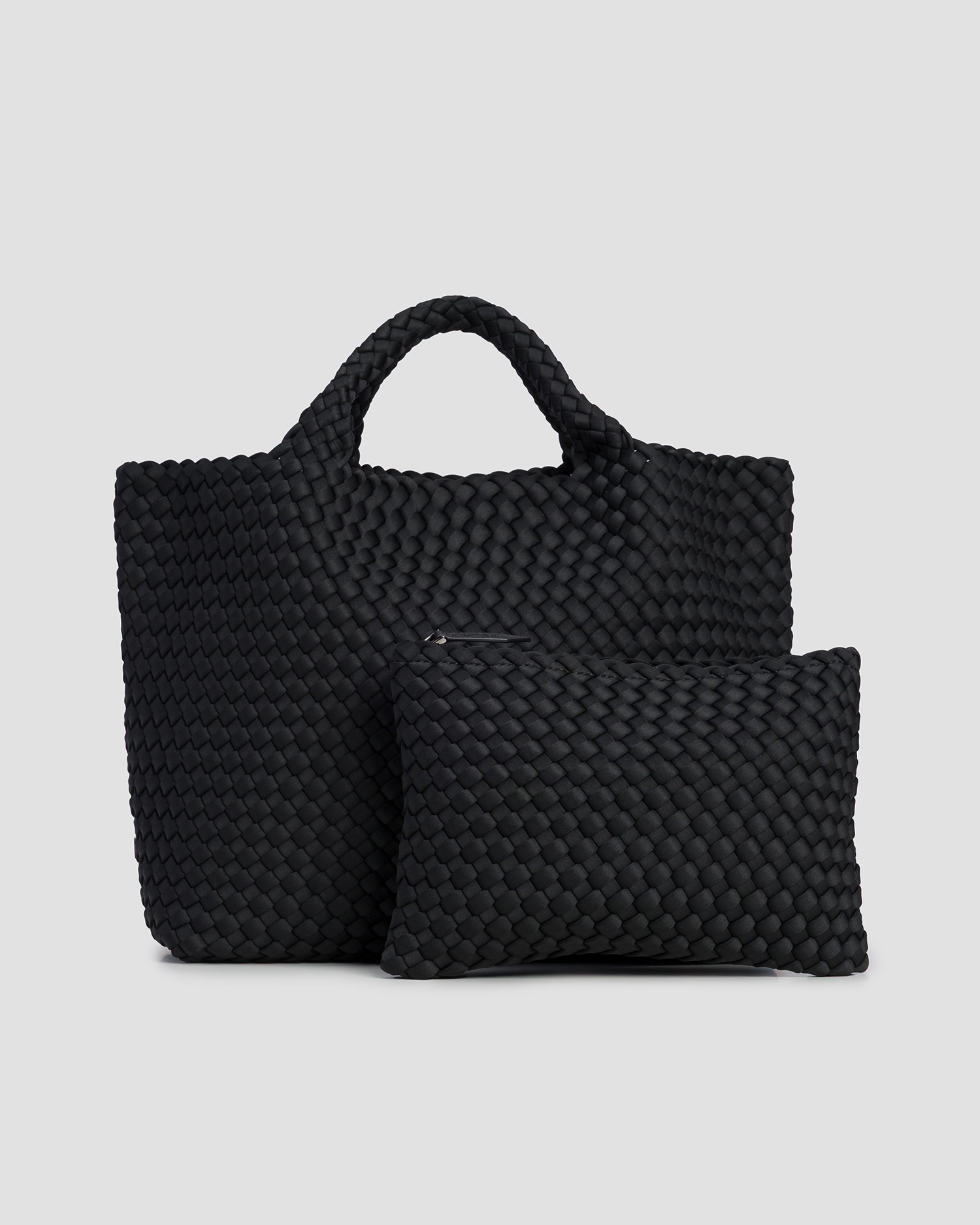 Geantă împletită manual pentru femei Naghedi St Barths Medium Tote
