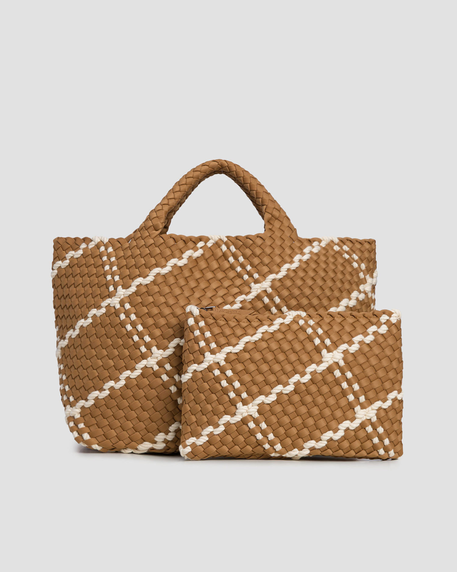 Borsa intrecciata a mano da donna Naghedi St Barths Medium Tote