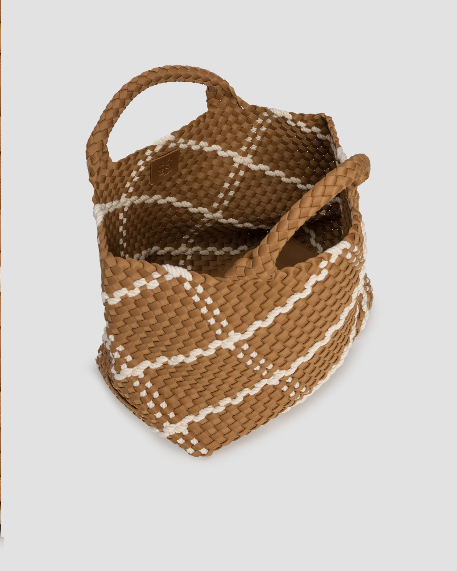 Borsa intrecciata a mano da donna Naghedi St Barths Medium Tote