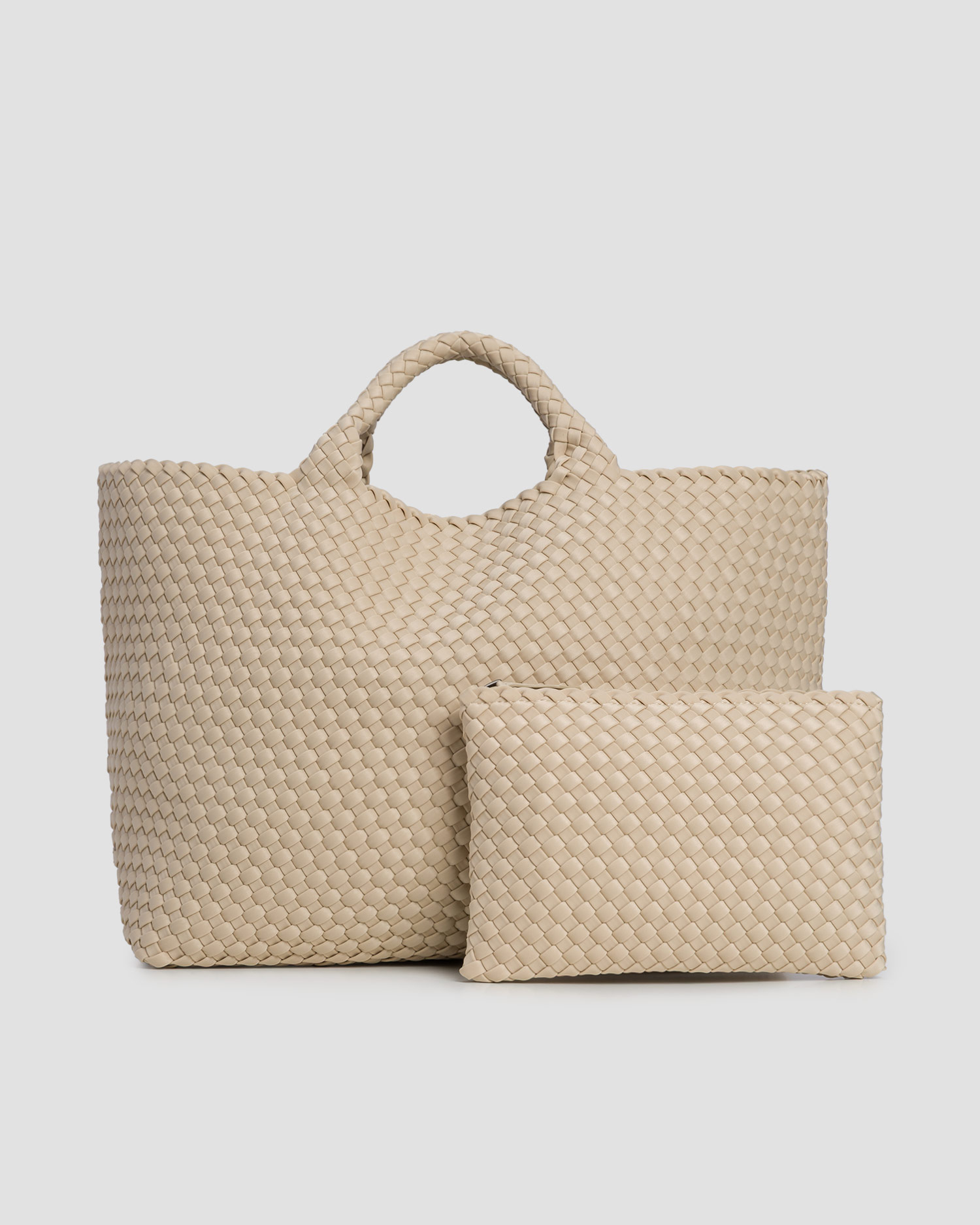 Ručne pletená dámska kabelka Naghedi St Barths Large Tote