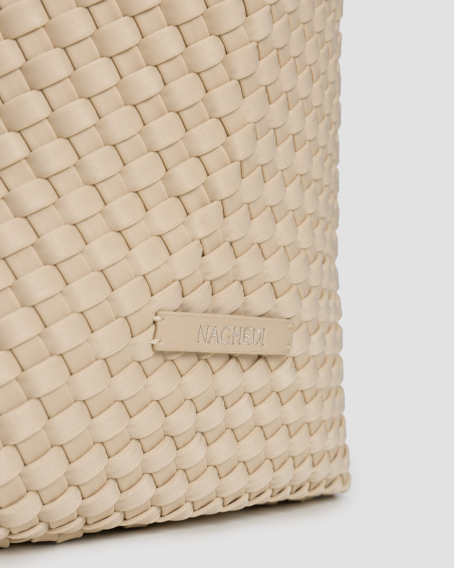 Ručne pletená dámska kabelka Naghedi St Barths Large Tote