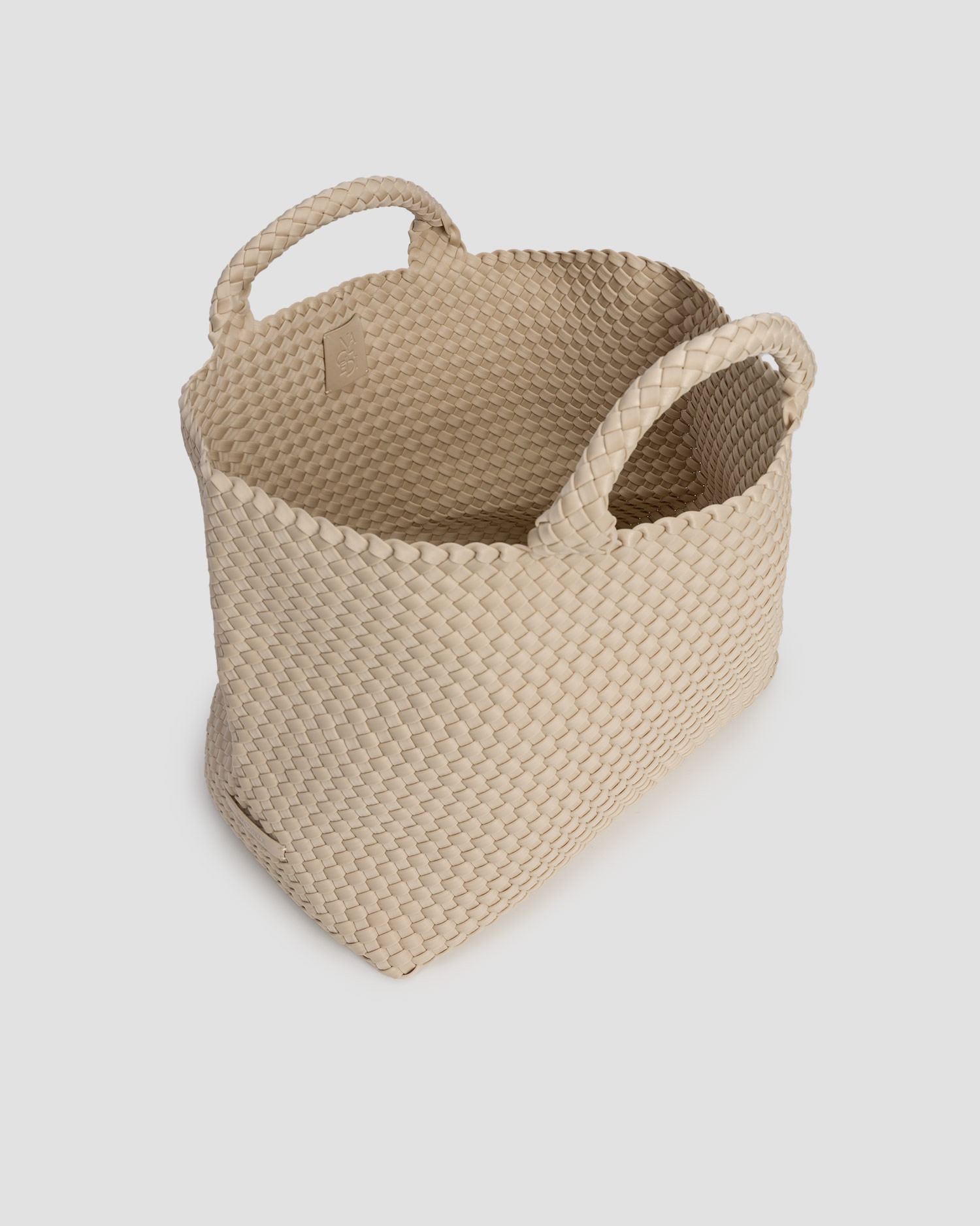 Ručne pletená dámska kabelka Naghedi St Barths Large Tote