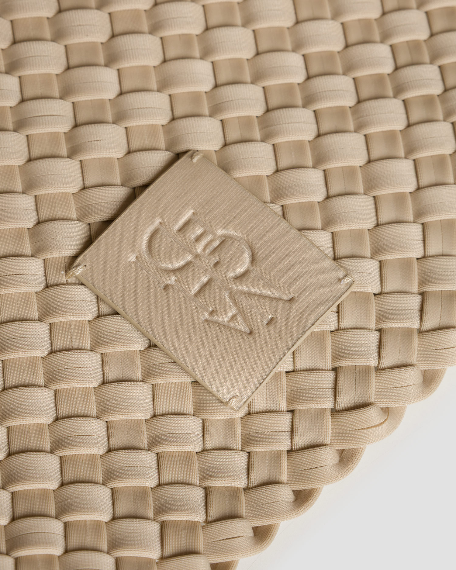 Ručne pletená dámska kabelka Naghedi St Barths Large Tote