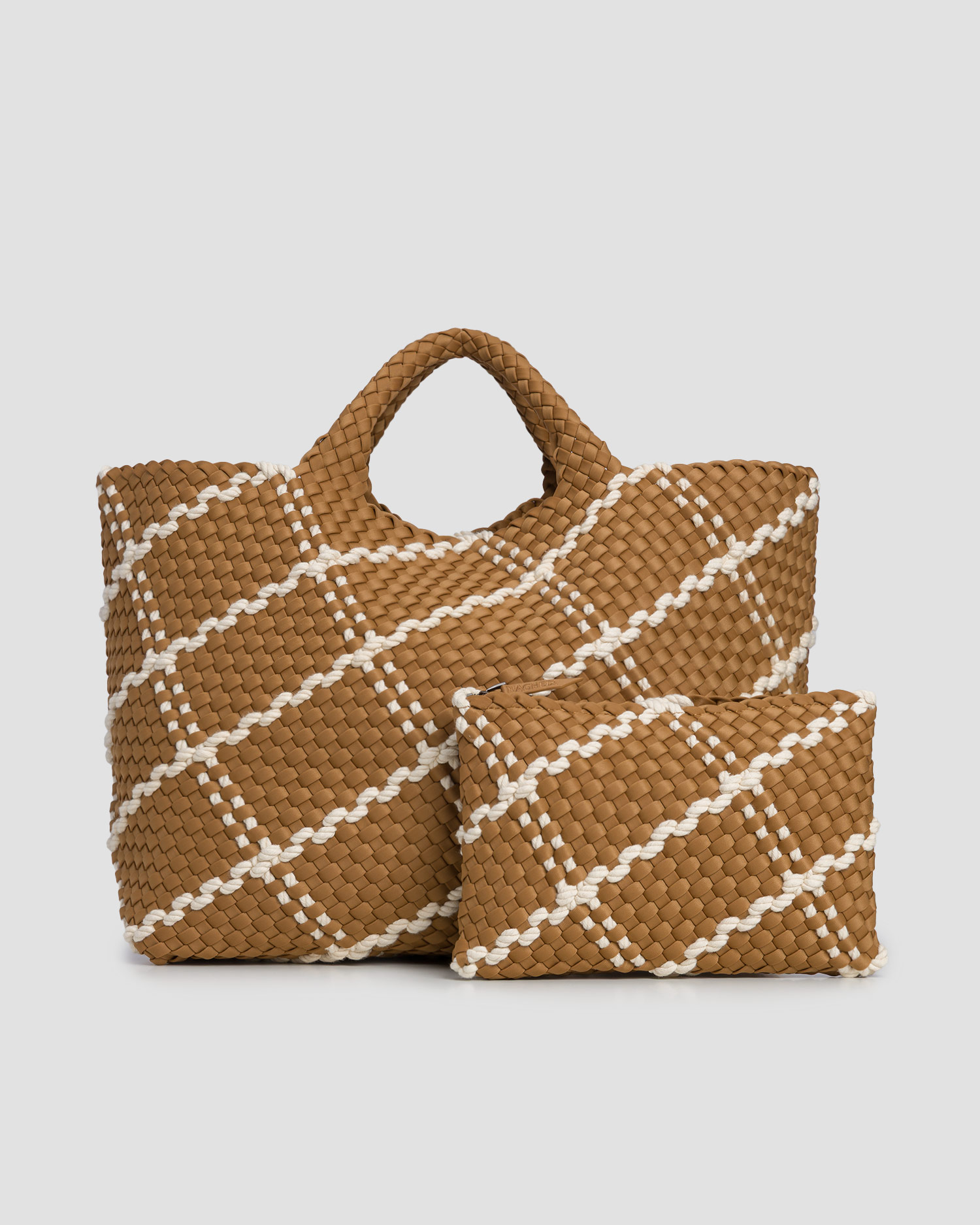 Borsa intrecciata a mano da donna Naghedi St Barths Large Tote