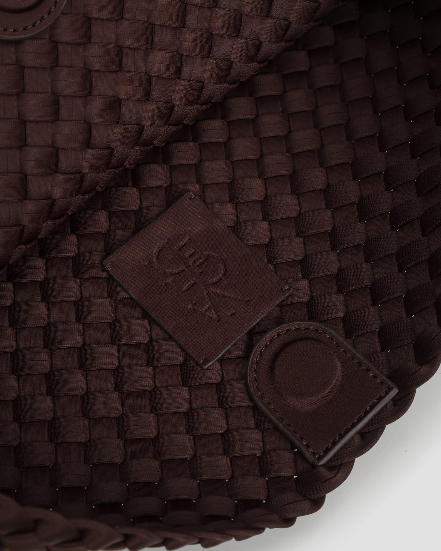 Borsa intrecciata a mano da donna Naghedi Nomad Hobo Medium