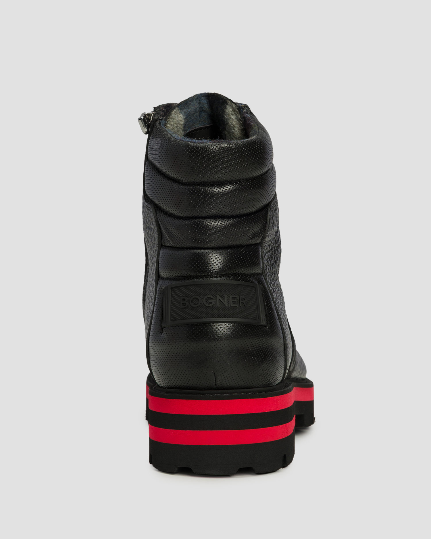 Zimní pánské boty BOGNER Courchevel 36 A v černé barvě
