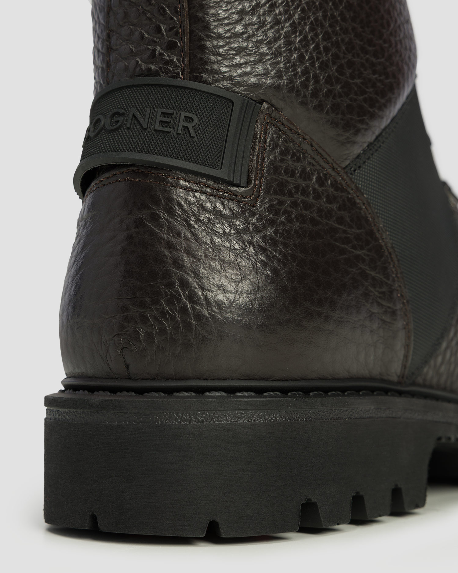 Pánské tmavě hnědé zimní boty BOGNER Helsinki S 17 A