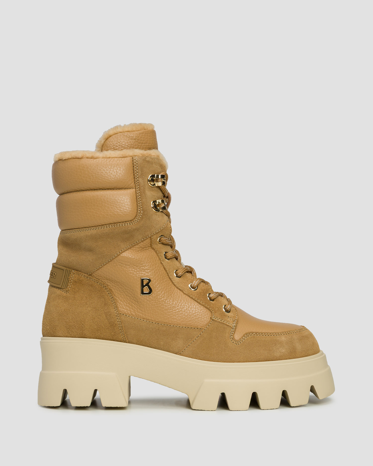 Buty zimowe wysokie damskie BOGNER Sapporo 2 A brązowe