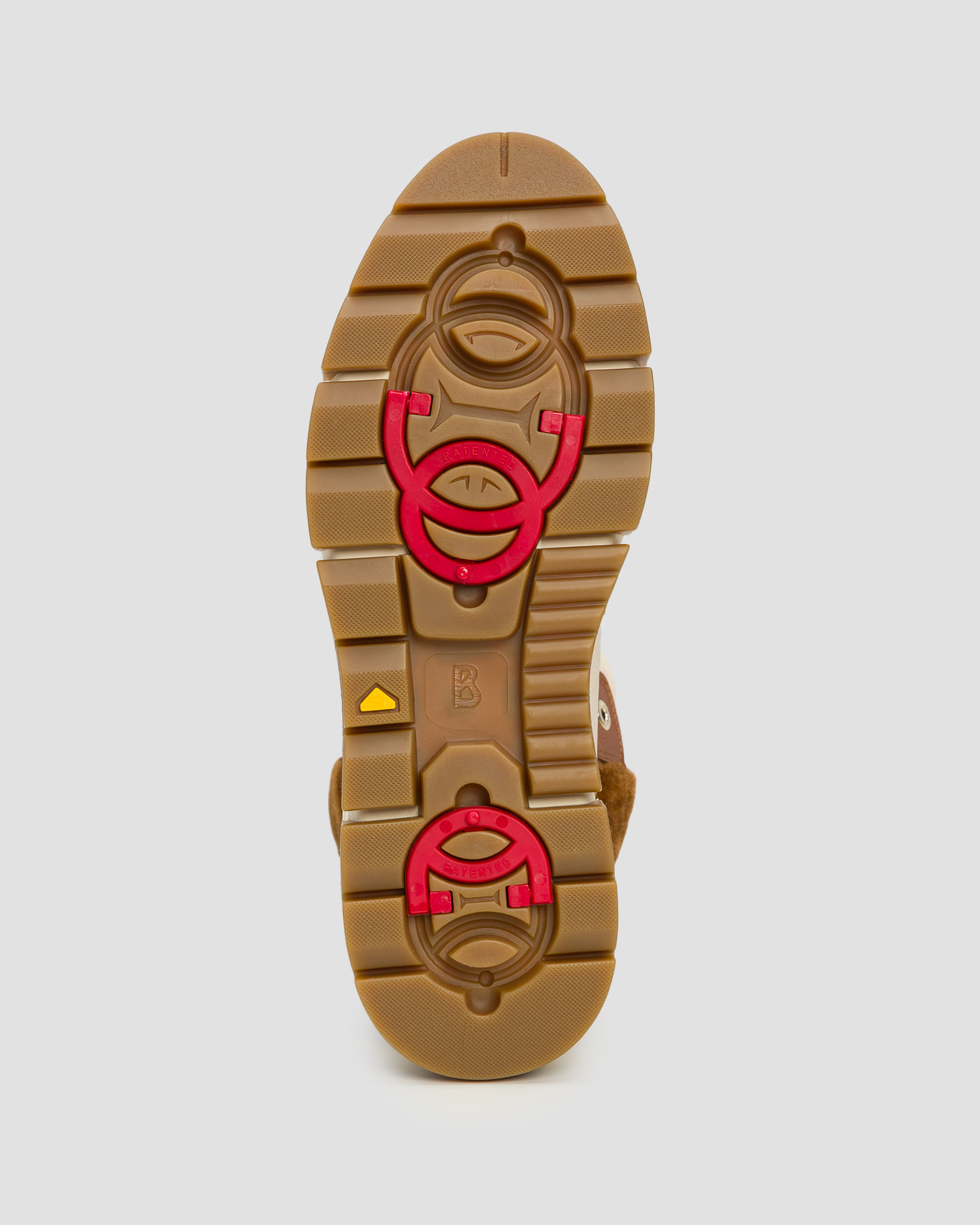 Zimní dámské boty s hroty BOGNER Vaduz S 4 A v Hnědé a Béžové Barvě