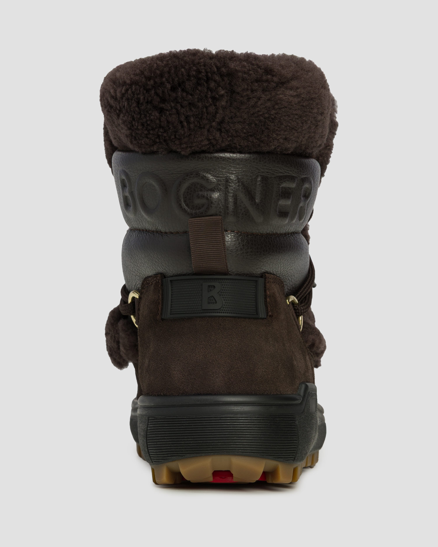 Stivali da neve con chiodi da donna BOGNER Chamonix S 10 A marroni