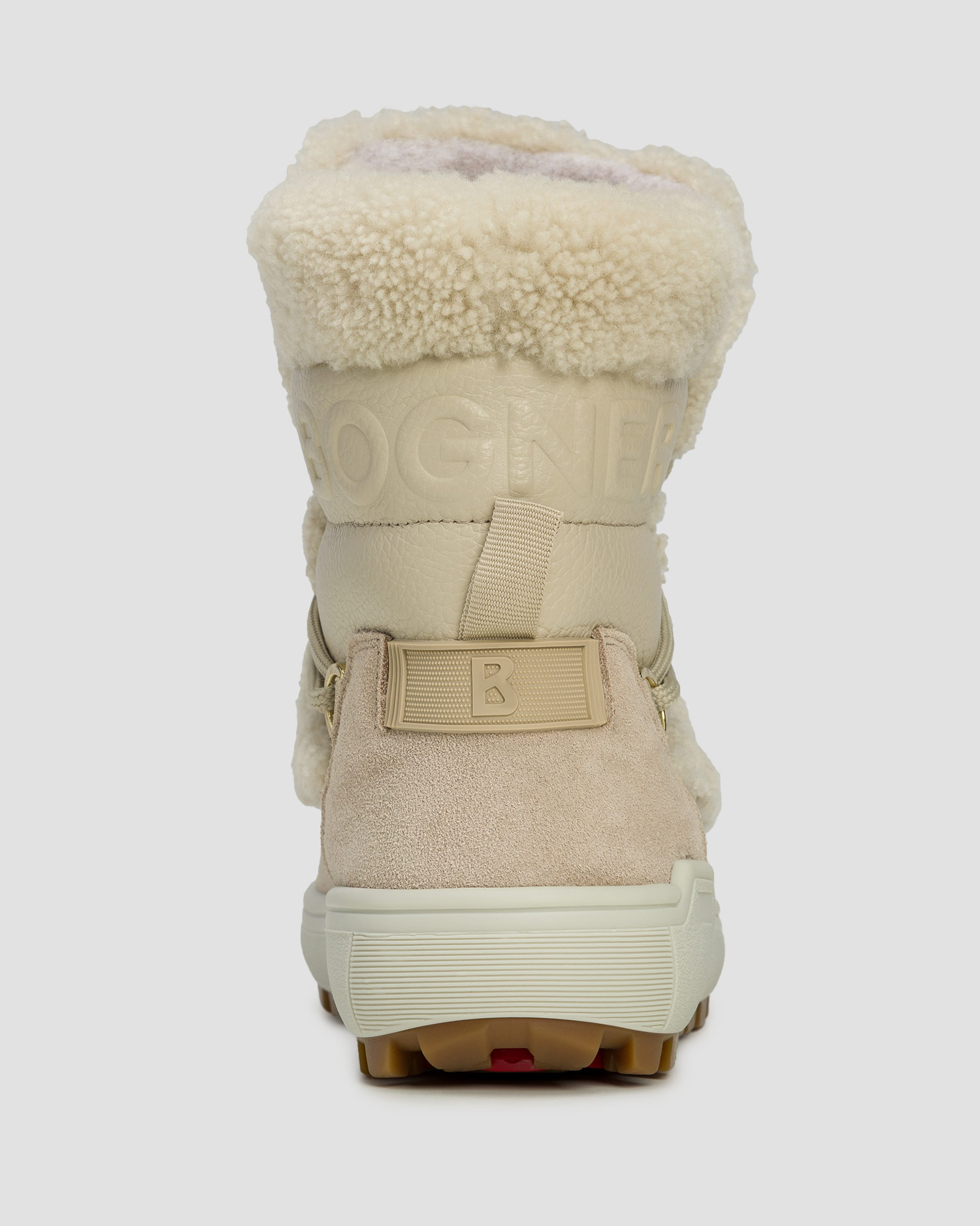 Dámske snehule s hrotmi BOGNER Chamonix S 10 A béžové